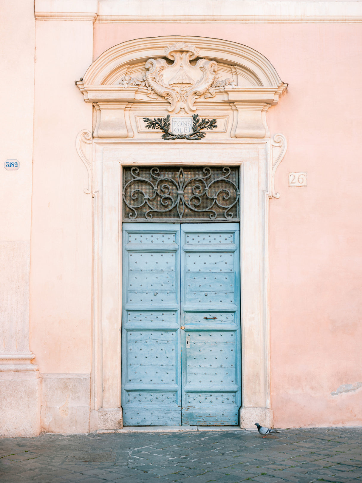 Pastel Trastevere - Rome Italy travel photography Poster och Canvastavla