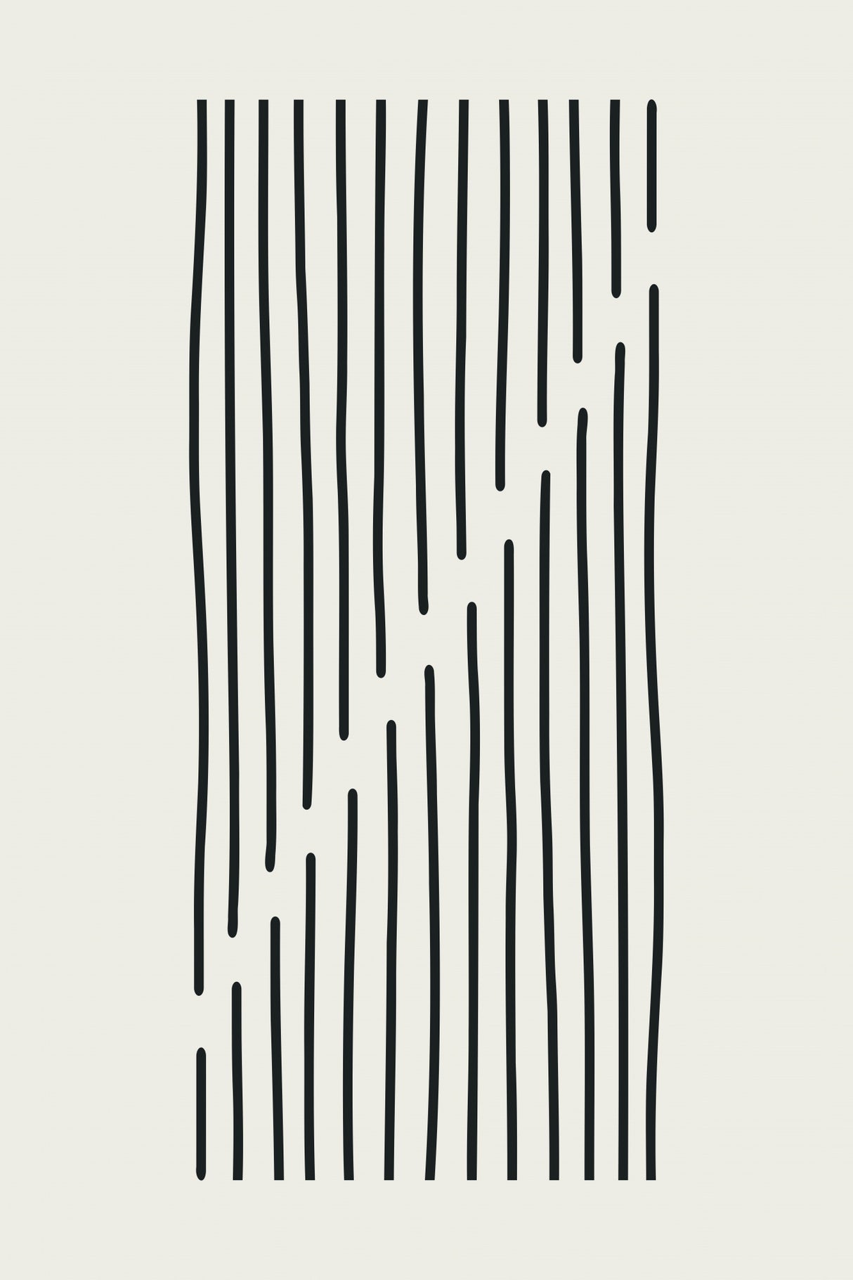 Minimal Line Design #3 Poster och Canvastavla