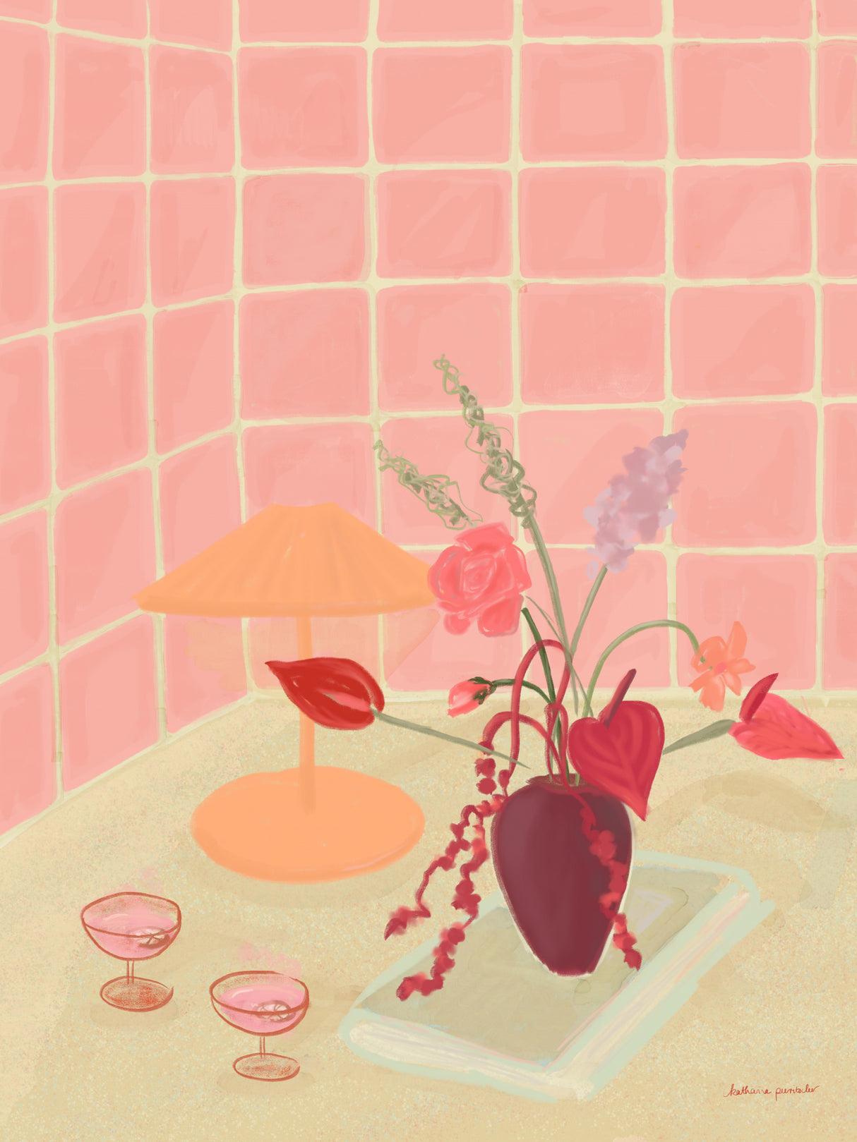 Bubbly Poster och Canvastavla