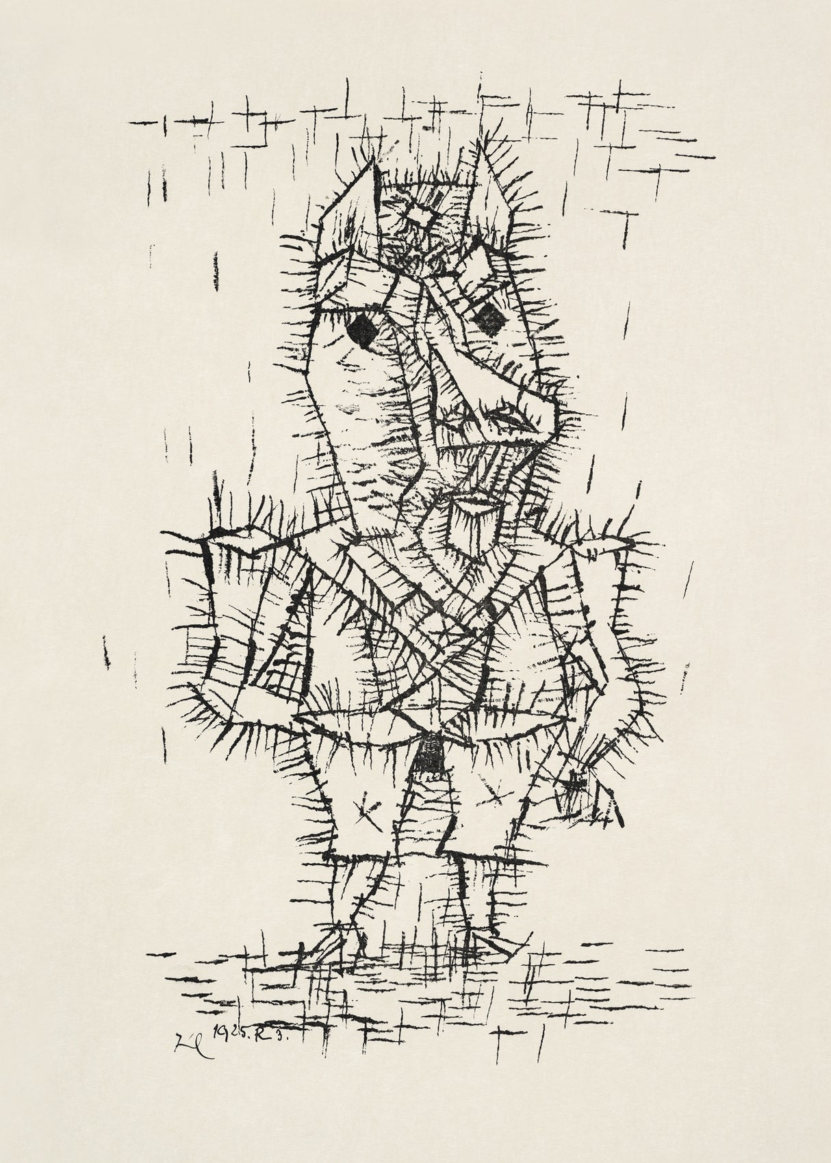 Ass Esel 1925 Poster och Canvastavla