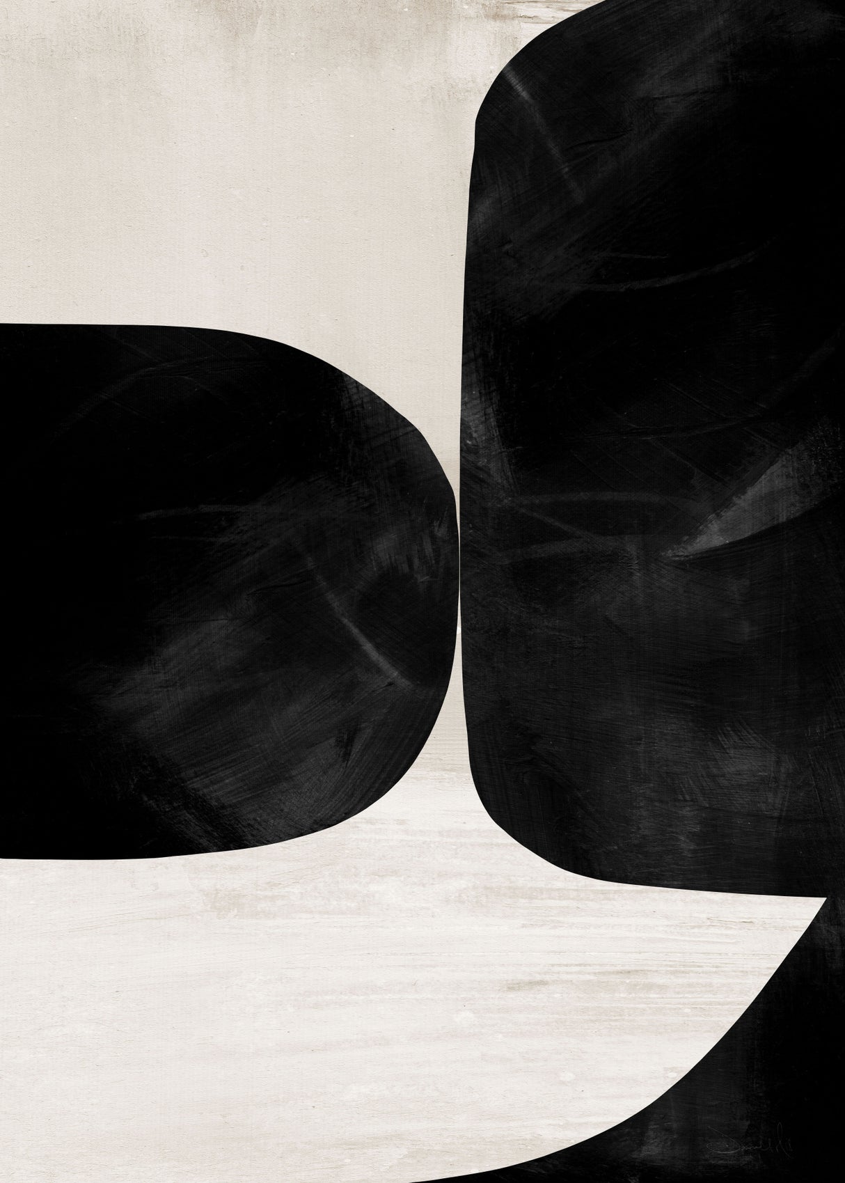 Night No2 Poster och Canvastavla