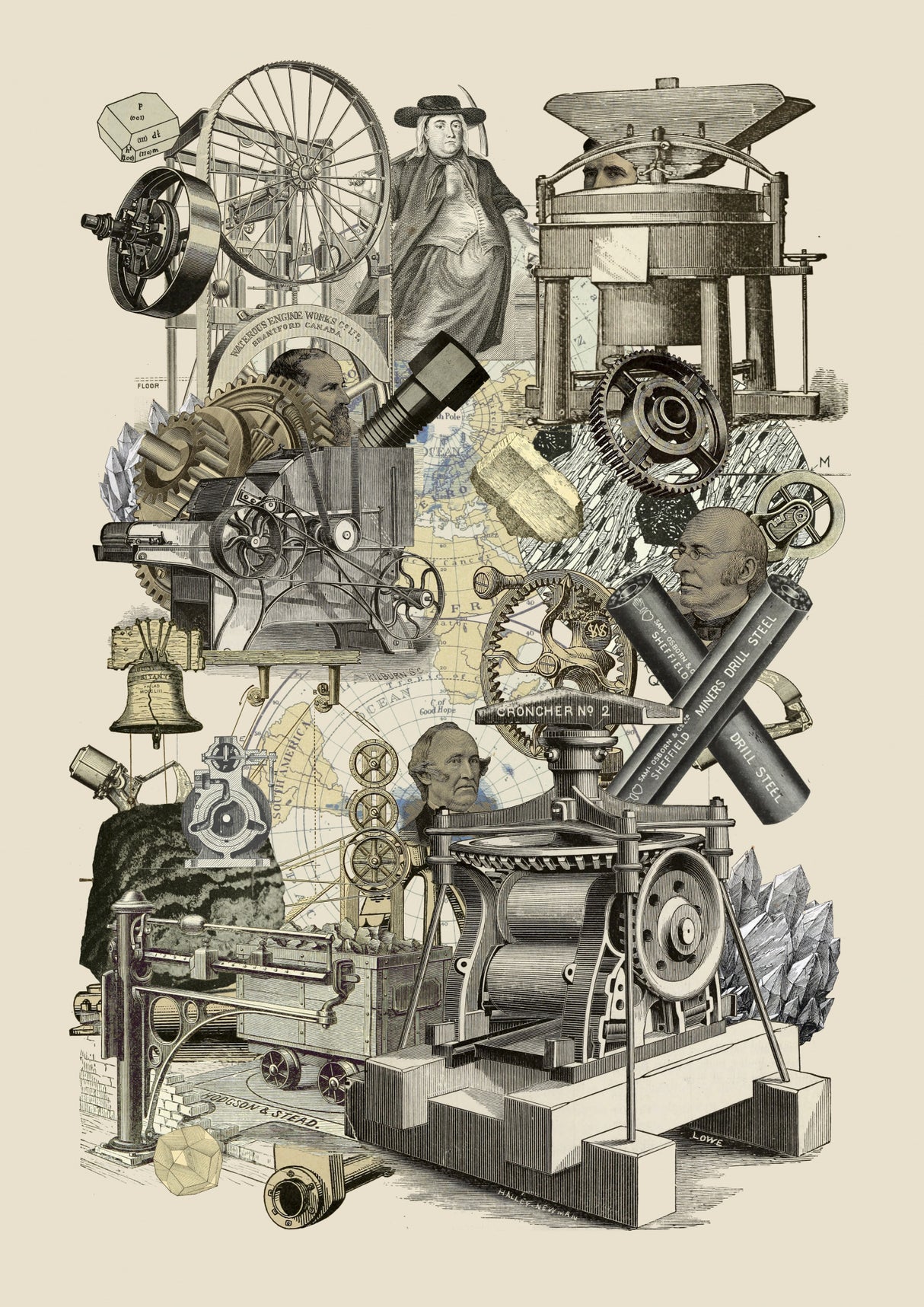Earth Resources Poster och Canvastavla