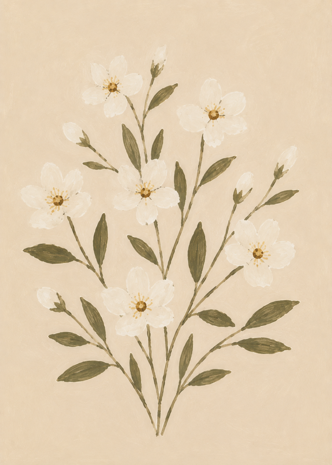 Spring Flowers Poster