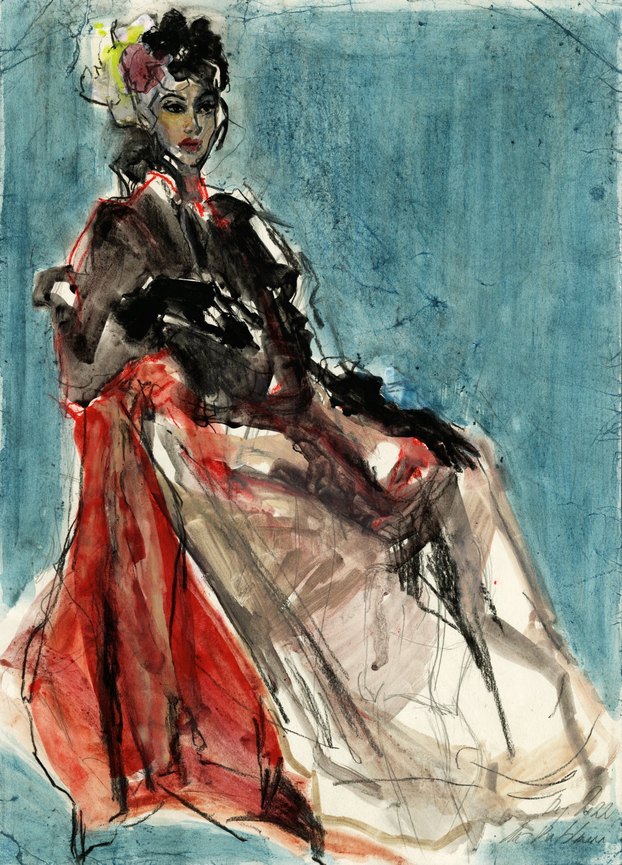 Hommage à Corinth XX Poster och Canvastavla