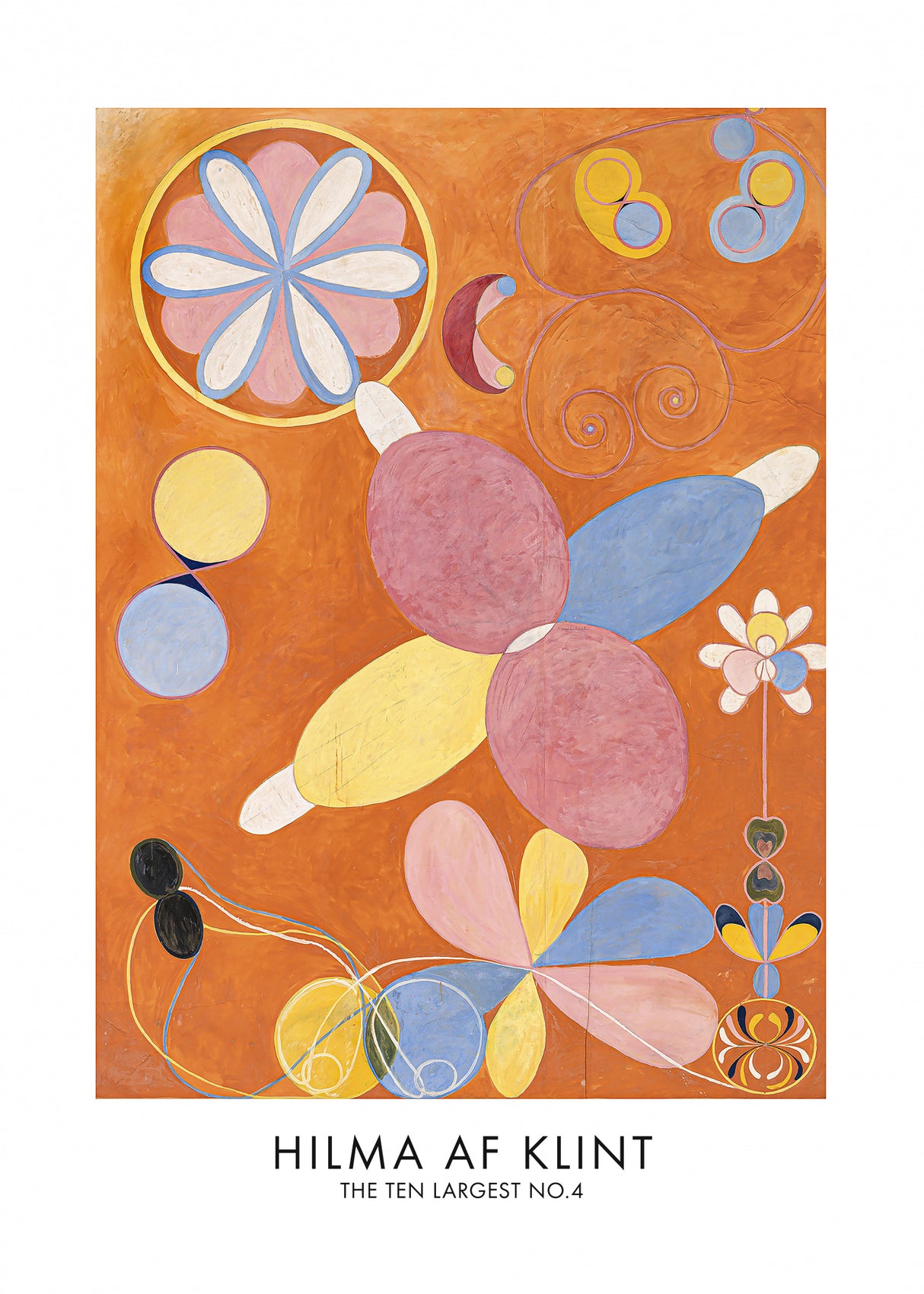 The Ten Largest No.4 Poster Poster och Canvastavla