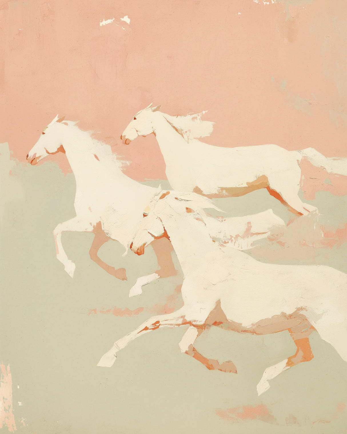 Wildhorsesno1 Poster och Canvastavla