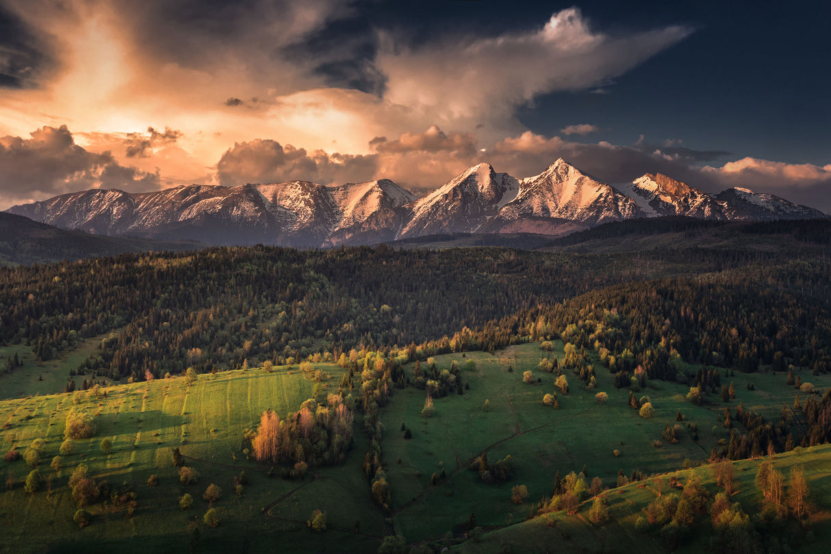 Morning in High Tatras Poster och Canvastavla