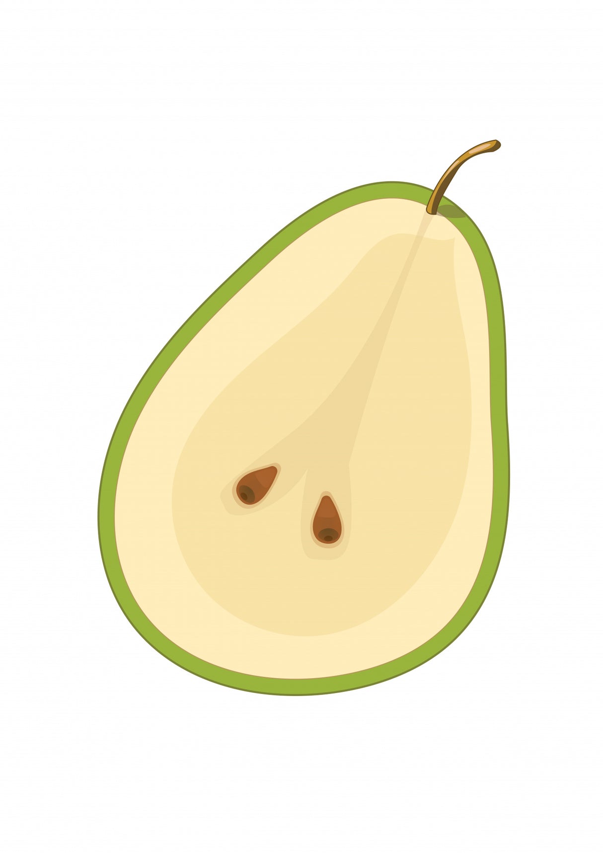 Pear Poster och Canvastavla