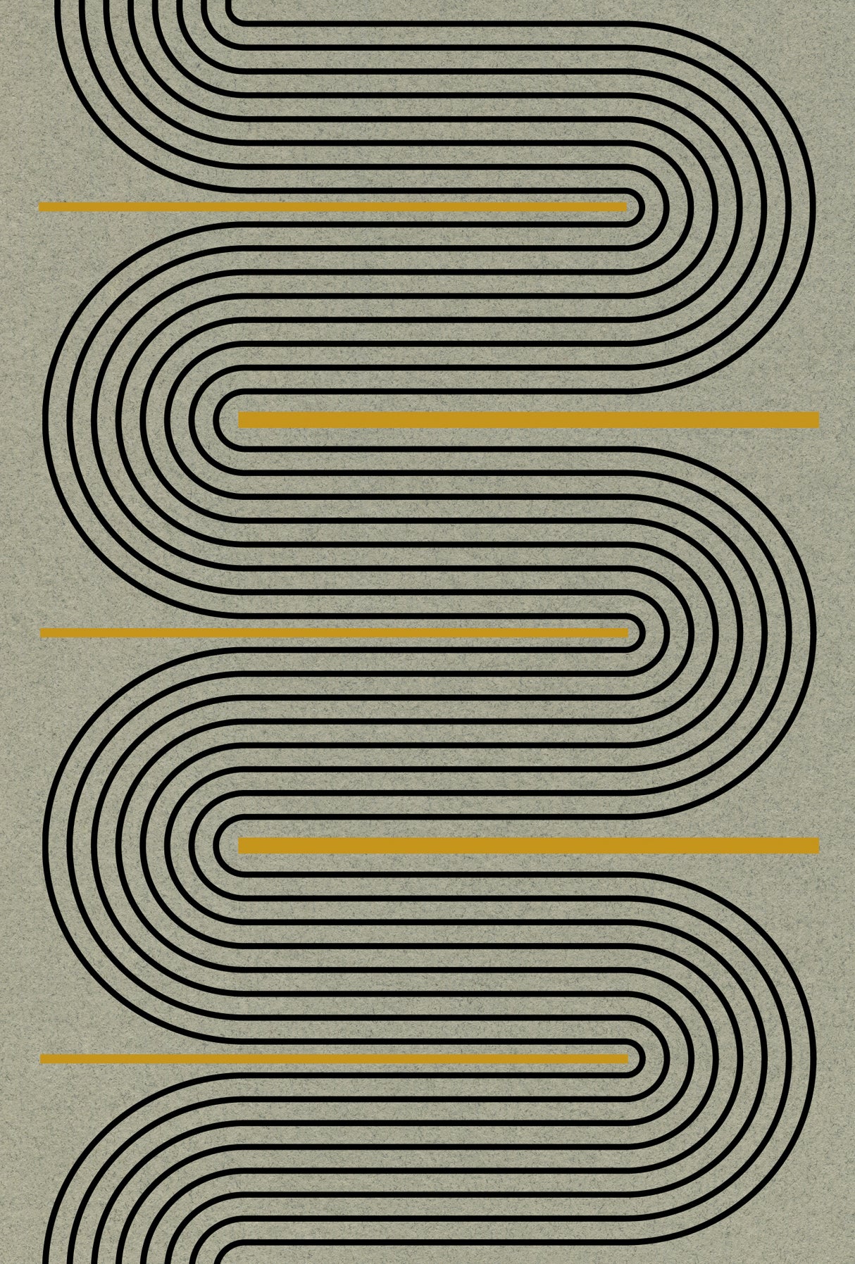 Modern Contemporary Balance No.3 Poster och Canvastavla