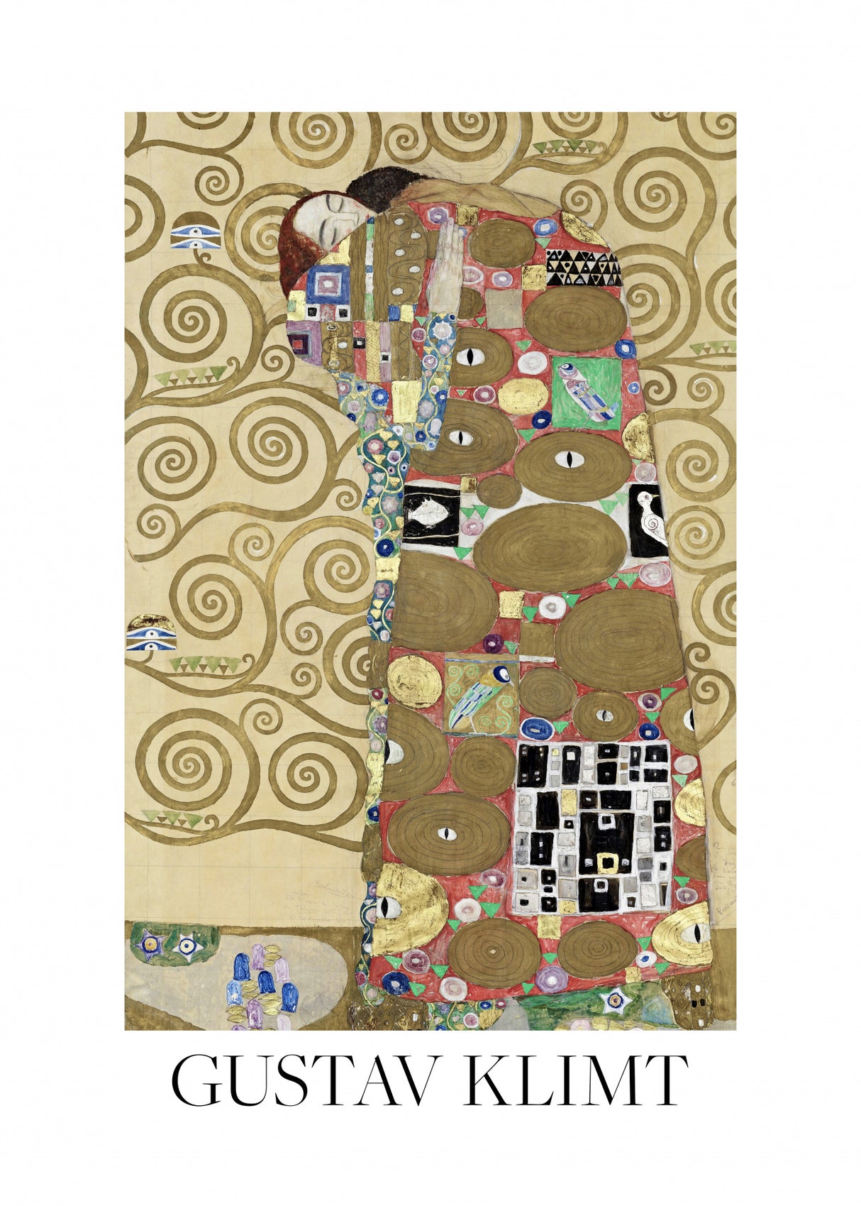 Fulfillment (1910–1911) Poster Poster och Canvastavla