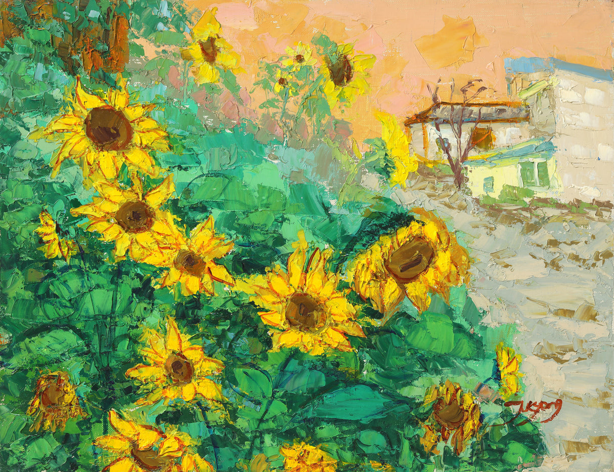 Sunflowers Poster och Canvastavla