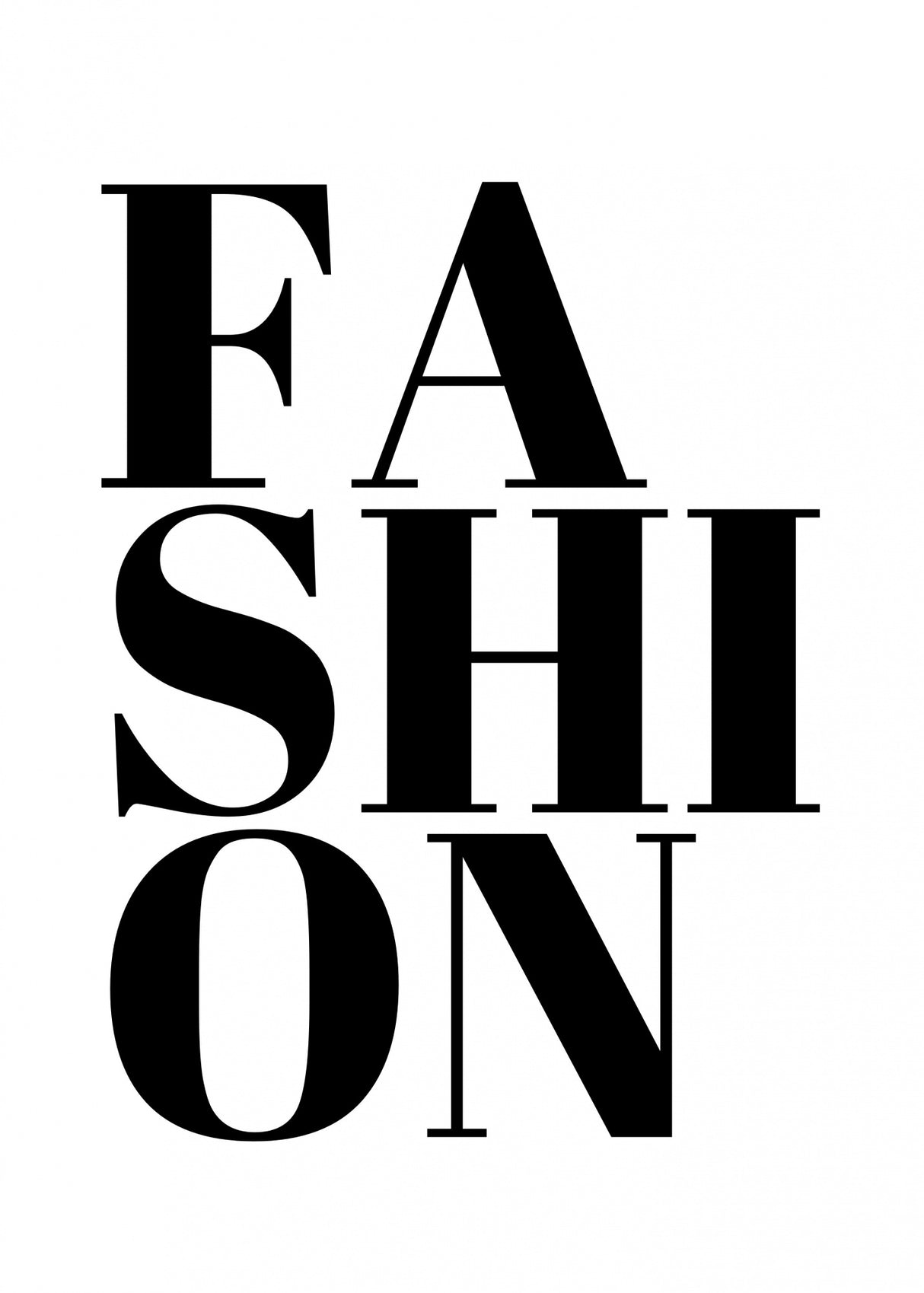 FASHION Poster och Canvastavla