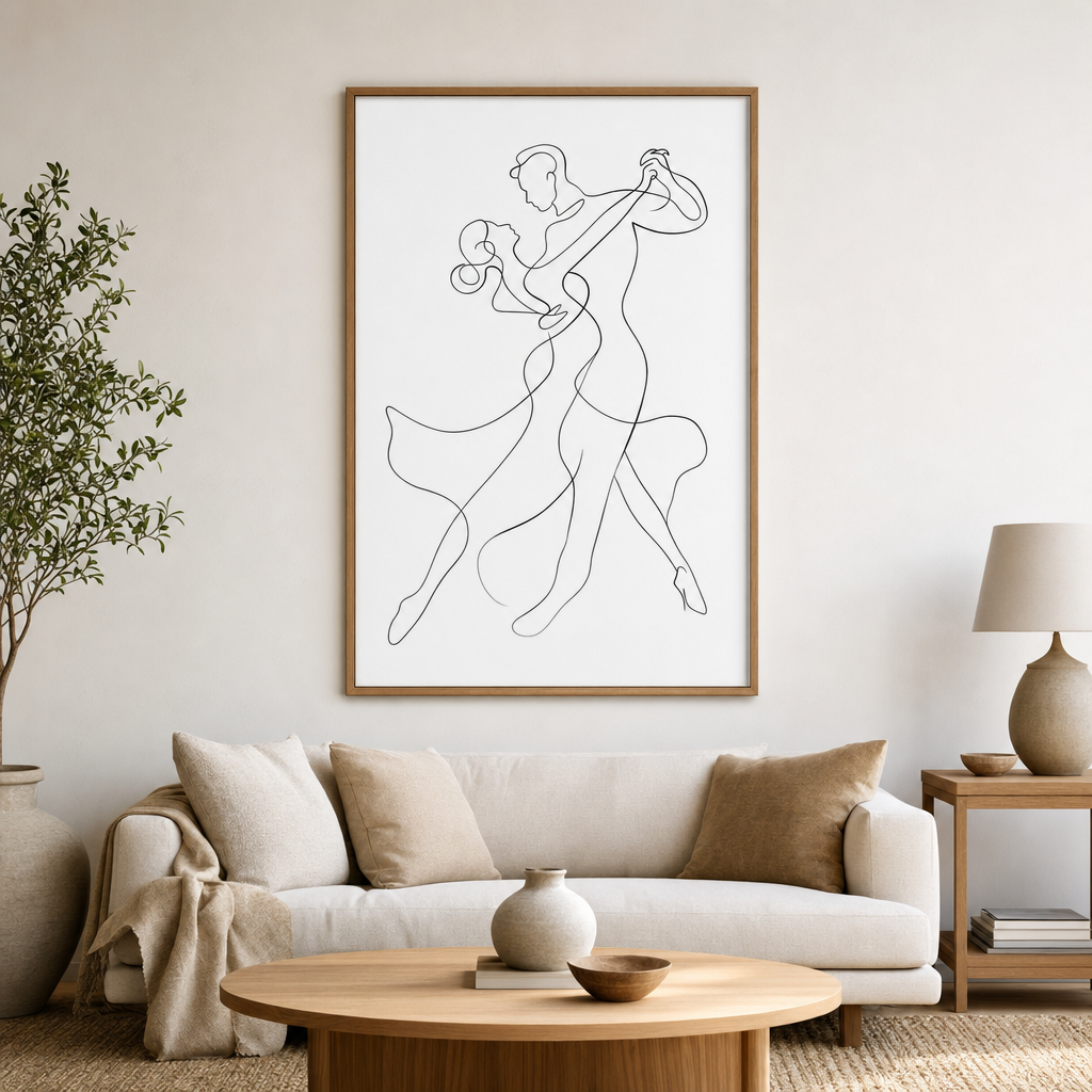 Dancing Pair Canvas