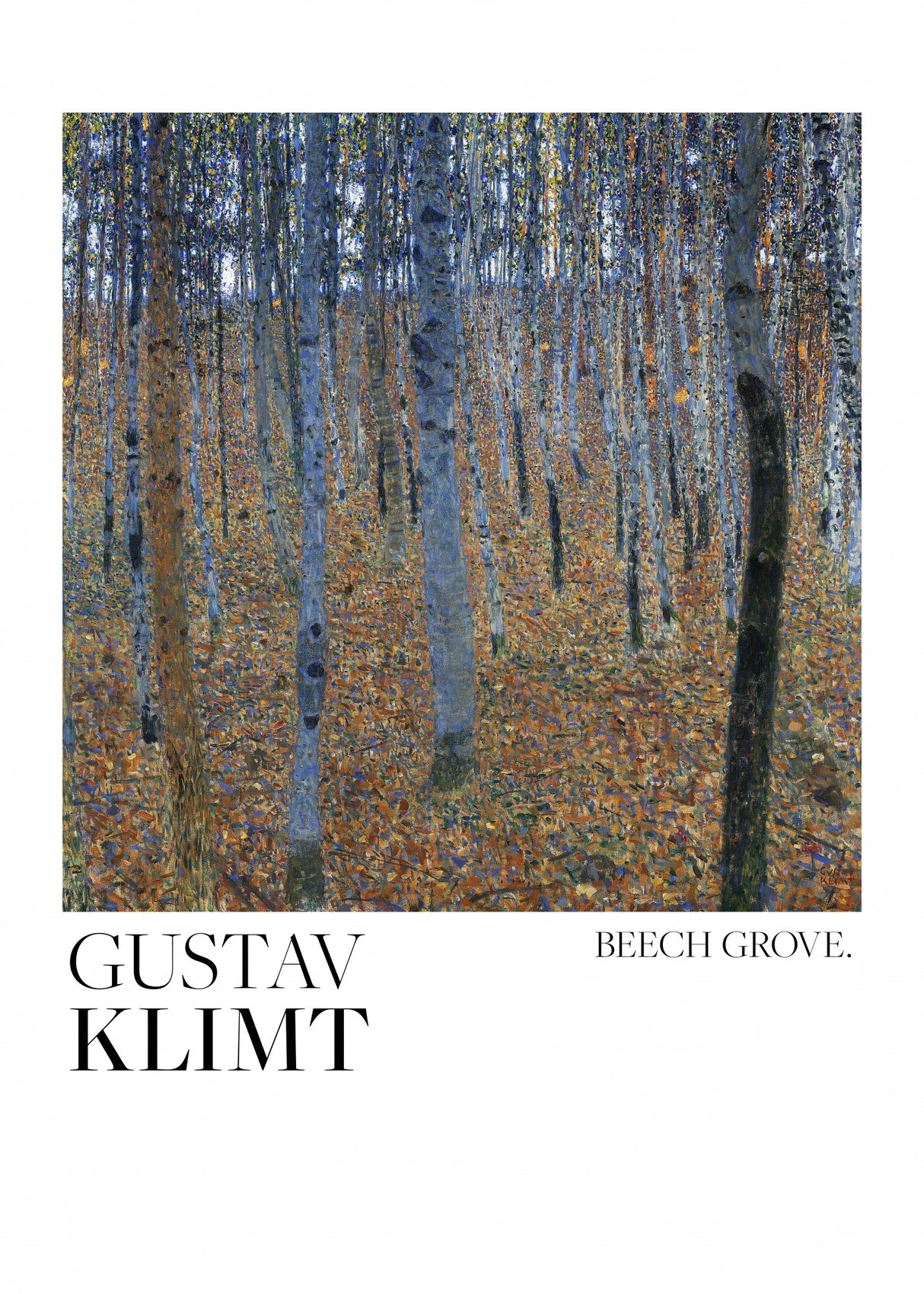 Beech Grove I (1902) Poster Poster och Canvastavla