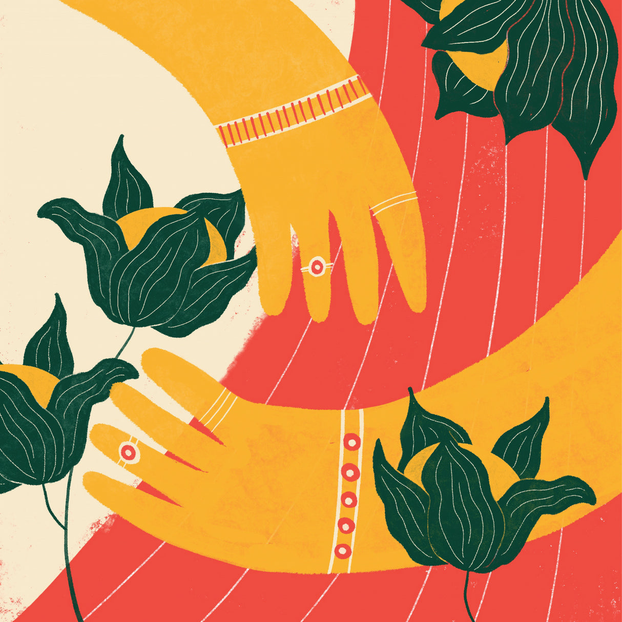 Hands Poster och Canvastavla