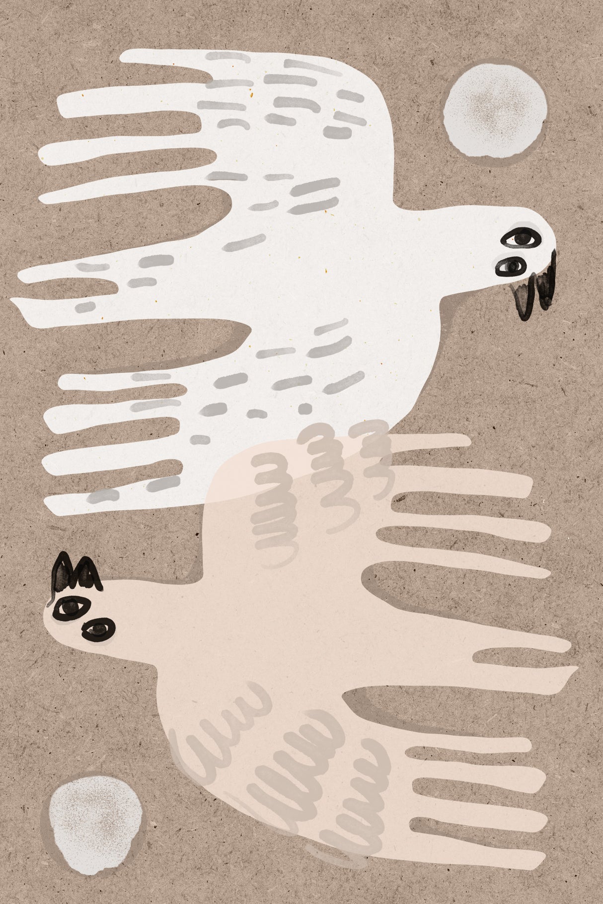 Dance Of The Birds Poster och Canvastavla