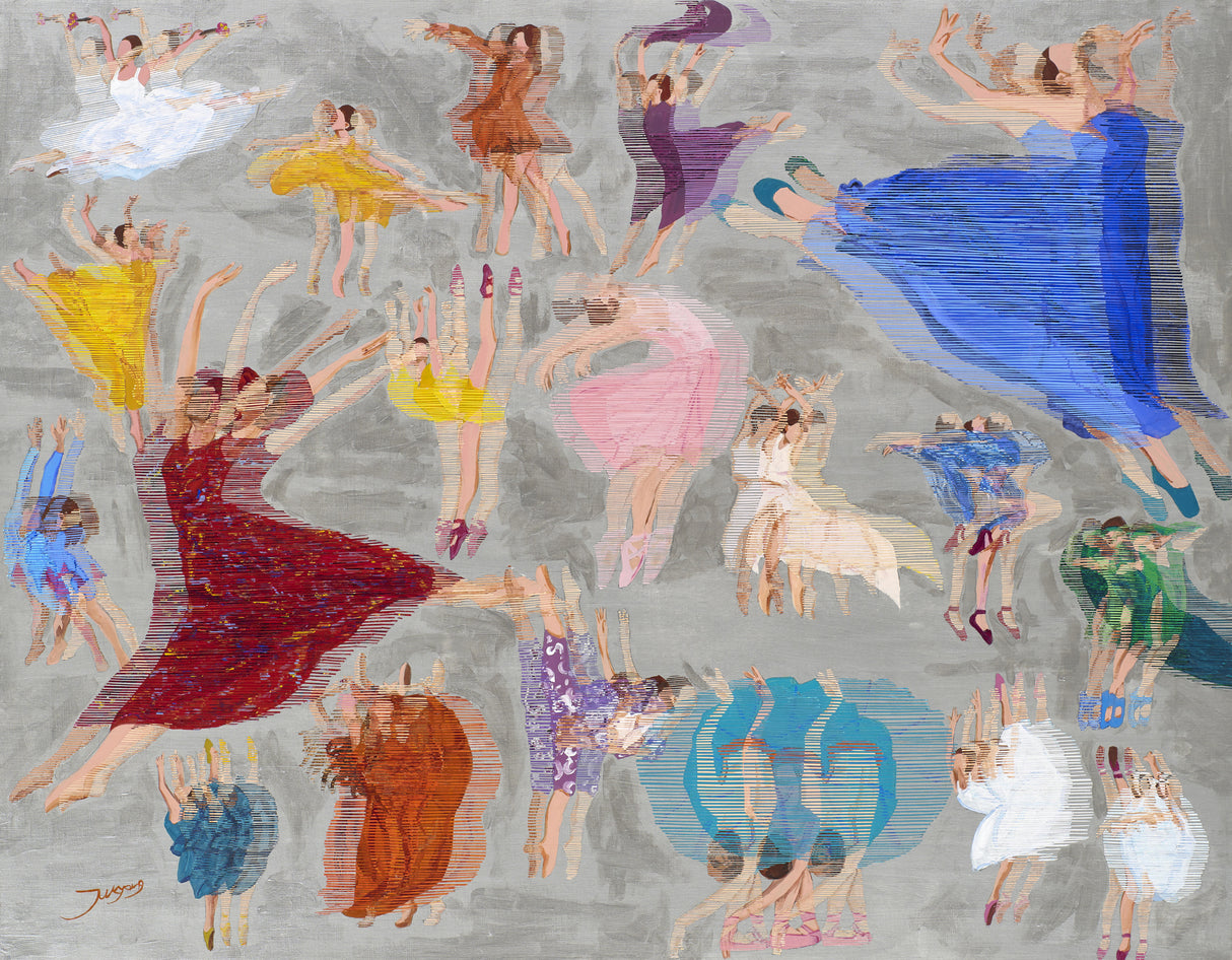 Sprint Waltz Poster och Canvastavla