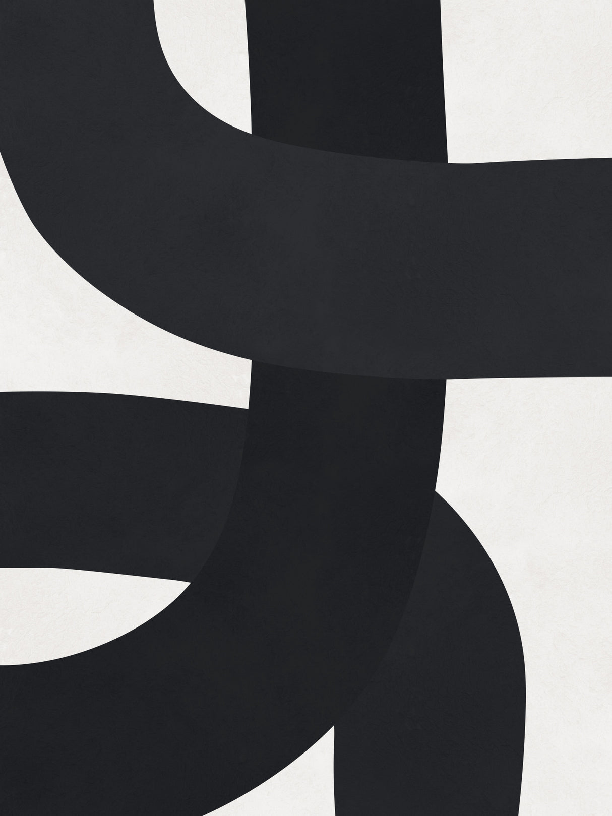 Undulating curves 10 Poster och Canvastavla