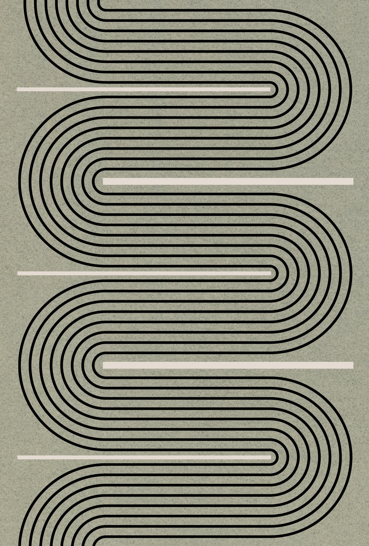 Modern Contemporary Balance No.2 Poster och Canvastavla