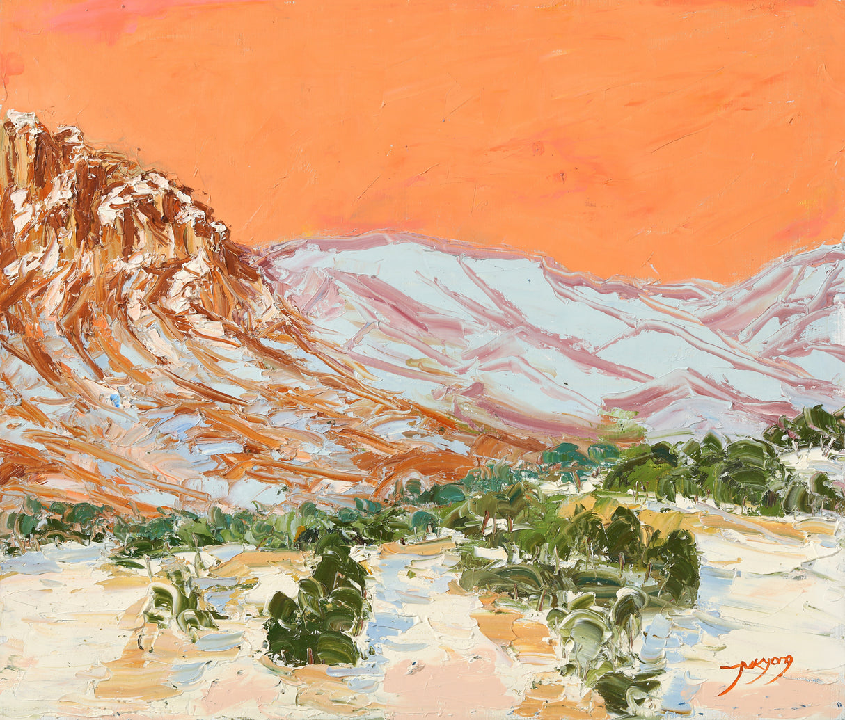 Mountain Poster och Canvastavla