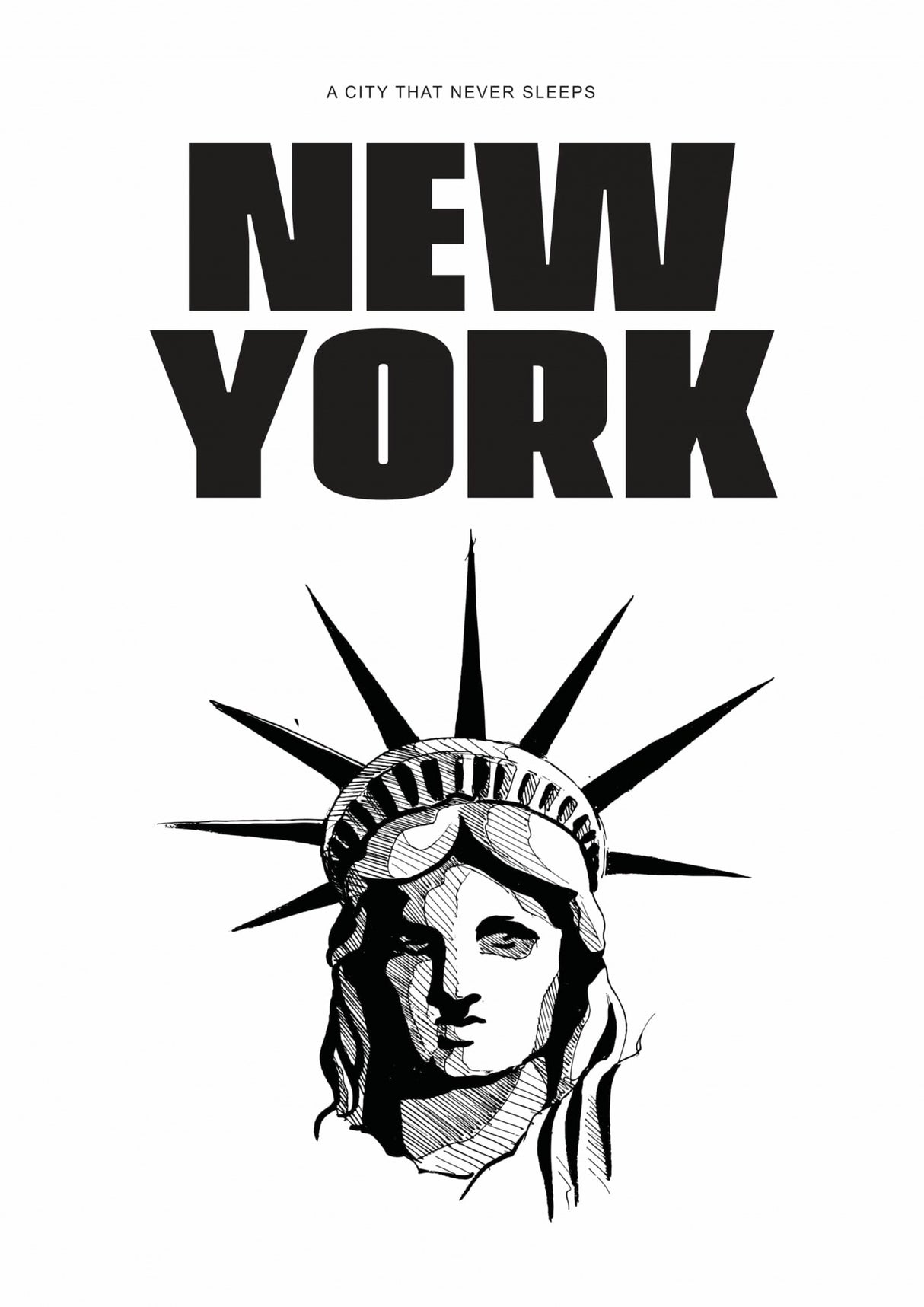 New York, New York Poster och Canvastavla
