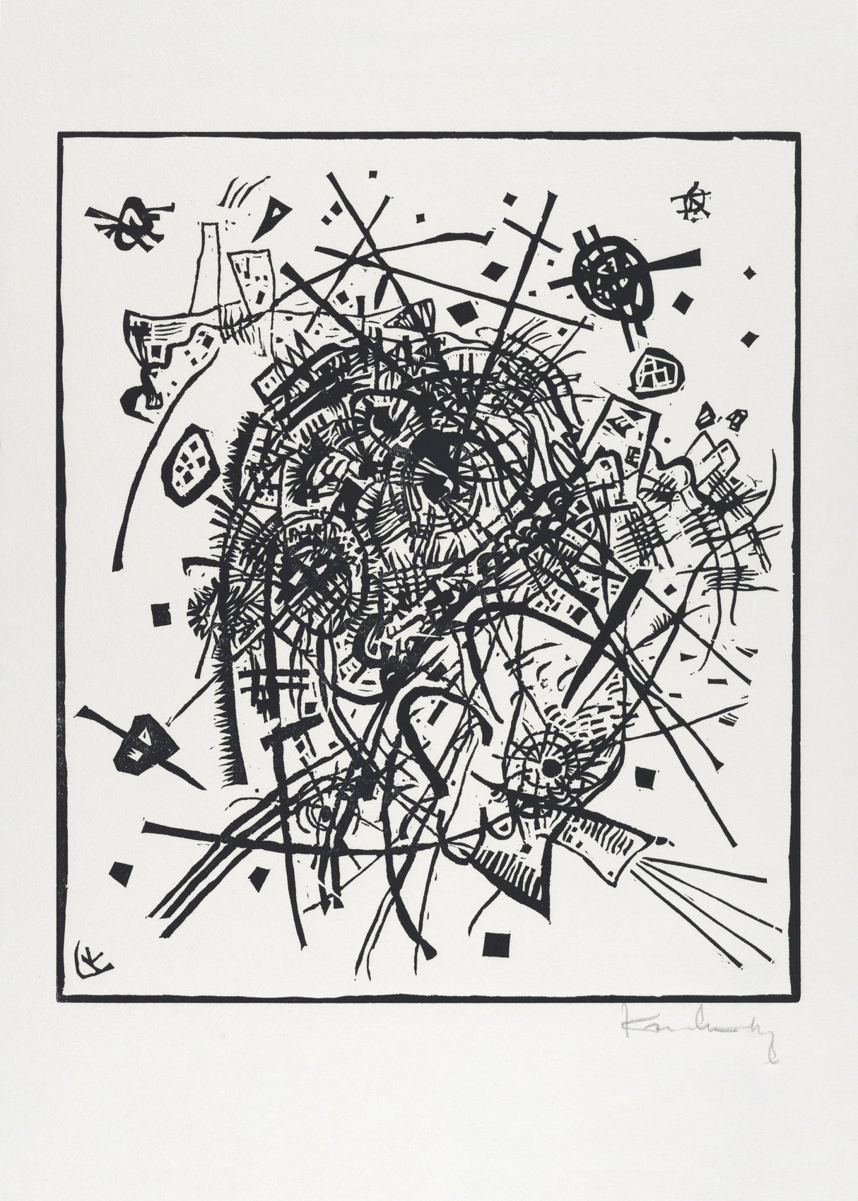 Kleine Welten Viii (small Worlds Viii) (1922) Poster och Canvastavla