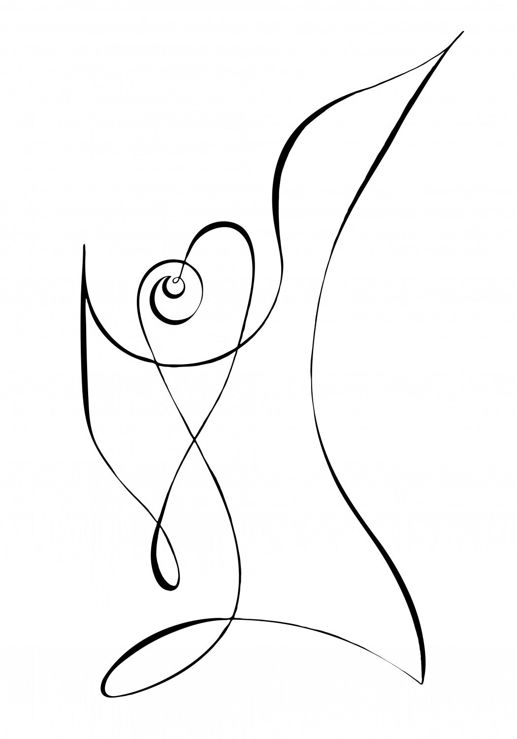 Heart Poster och Canvastavla