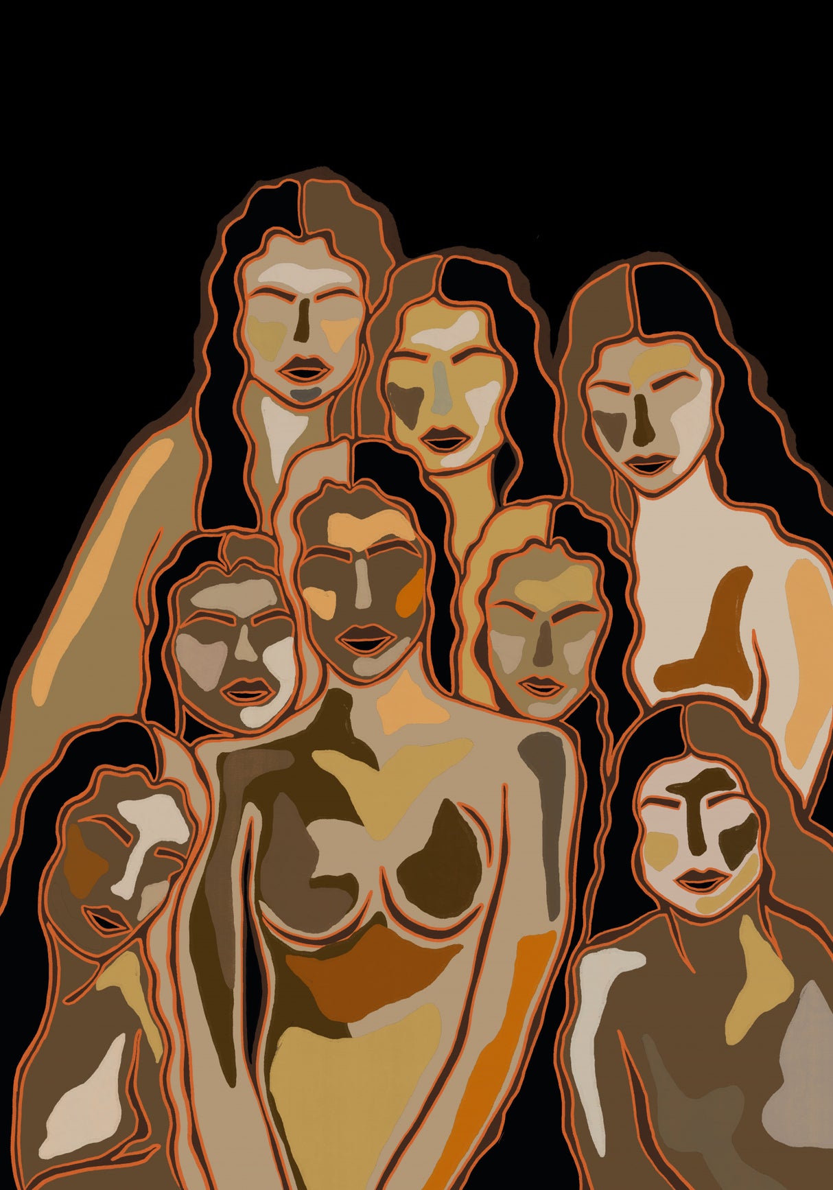 KH Studio - How To Be Loved Sweet Like Cinnamon Poster och Canvastavla