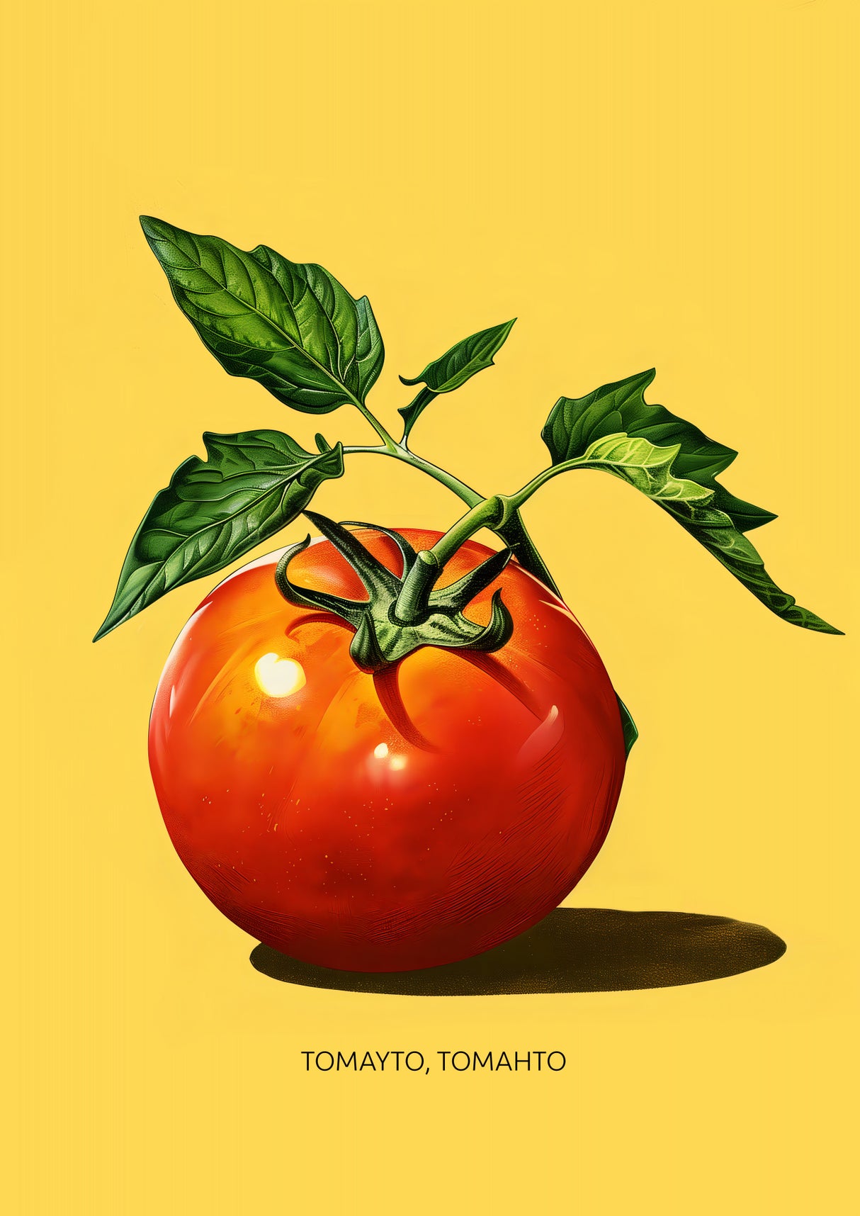 Tomayto, Tomahto Poster och Canvastavla