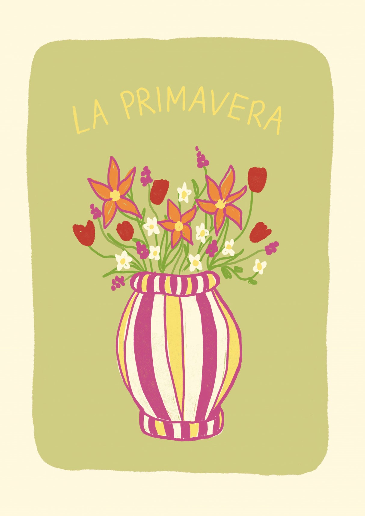 Primavera Up Poster och Canvastavla