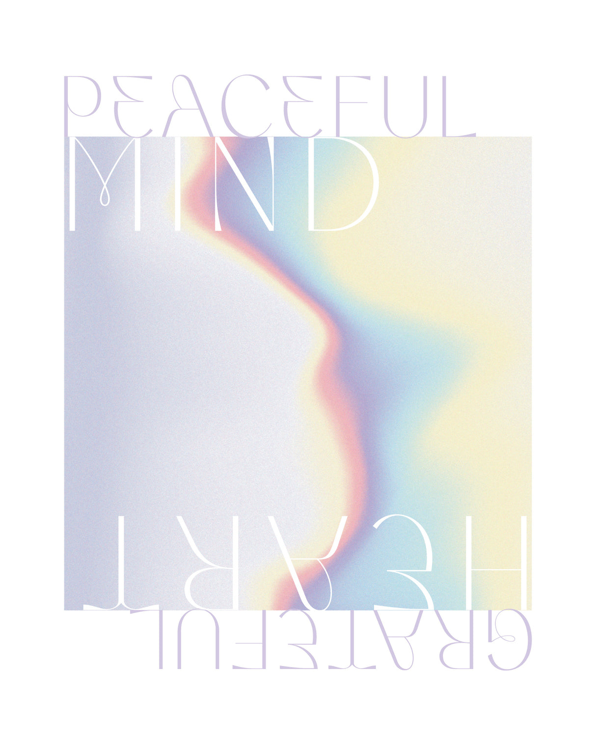 Peaceful Mind Poster och Canvastavla