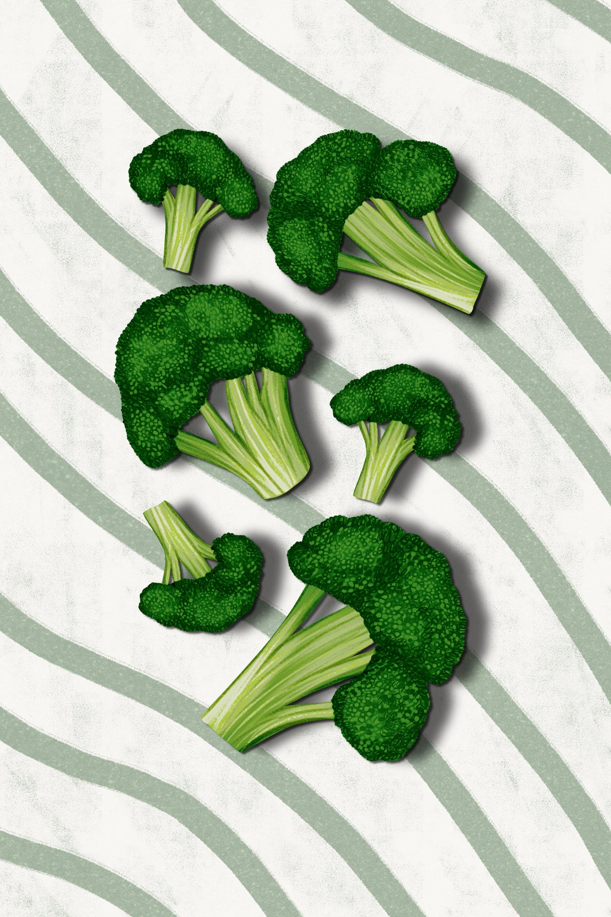 Broccoli Poster och Canvastavla