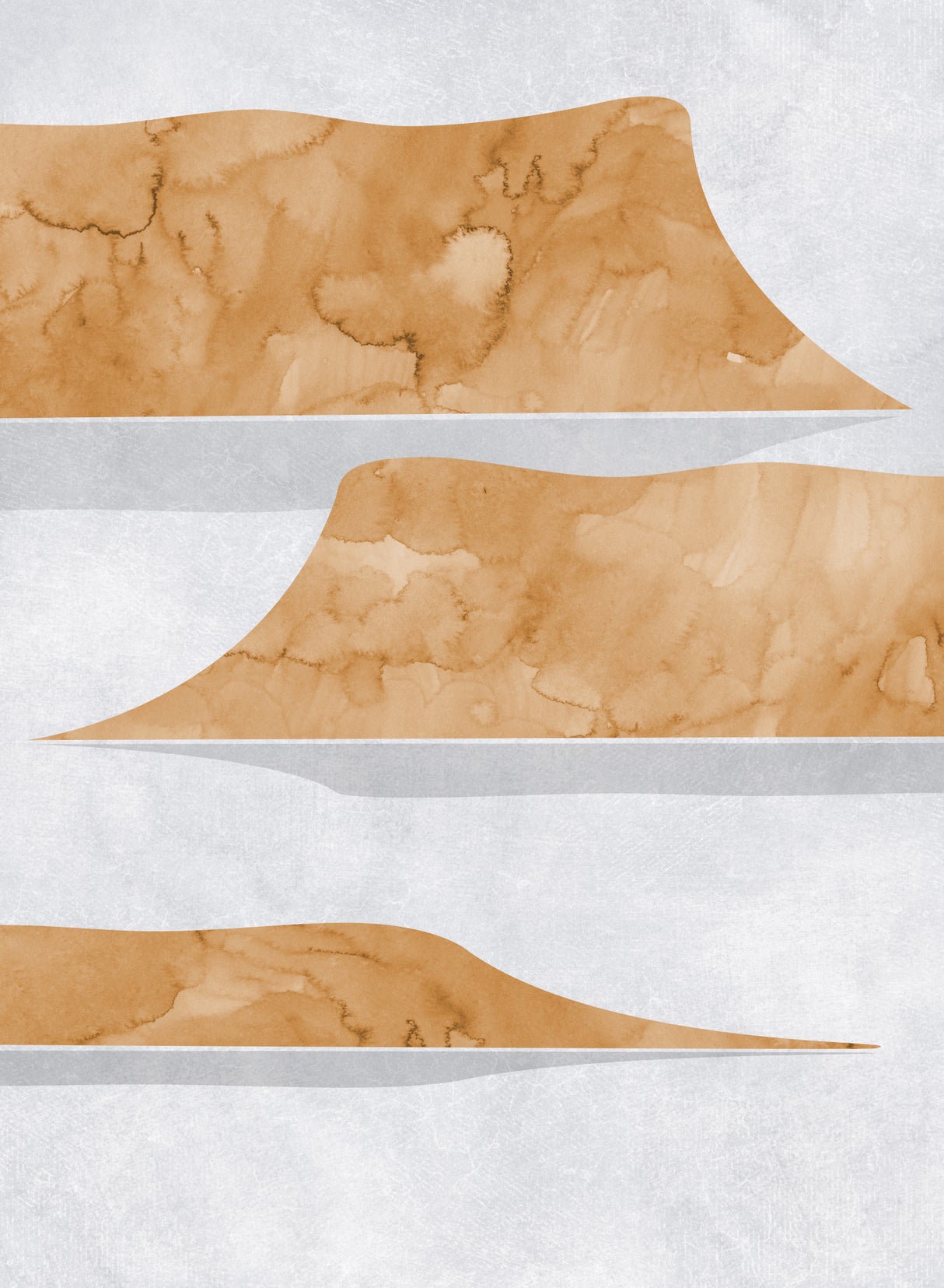 Abstract lake Powell view Poster och Canvastavla