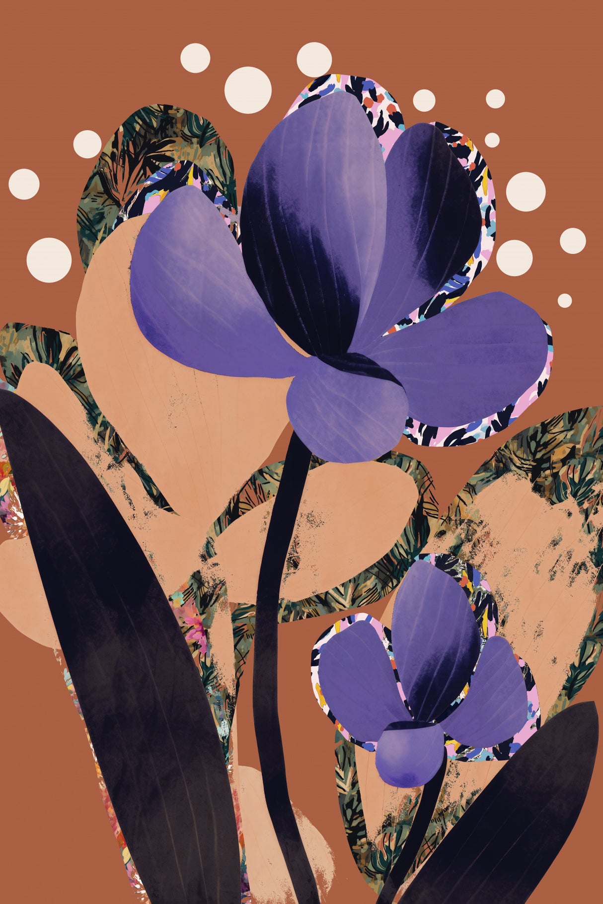 Purple Beauty Poster och Canvastavla