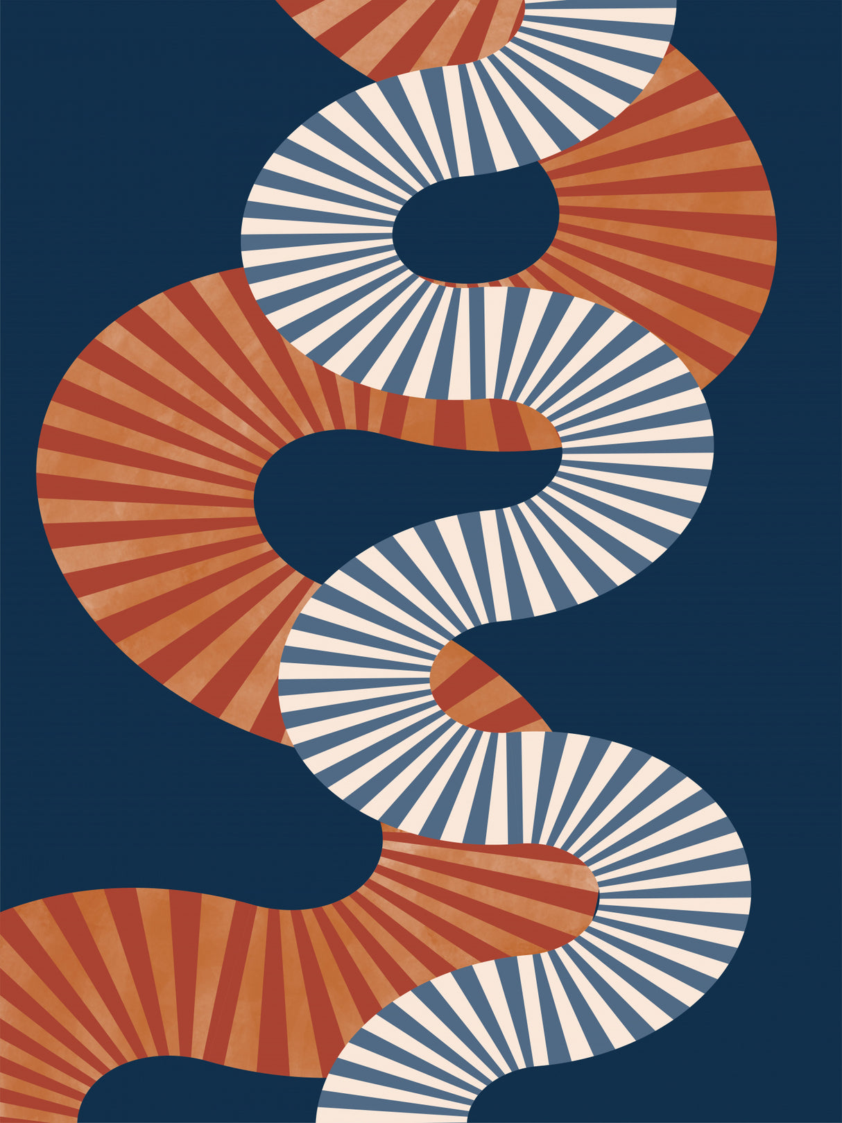 3x4 Aspectratiobluerust44 Poster och Canvastavla