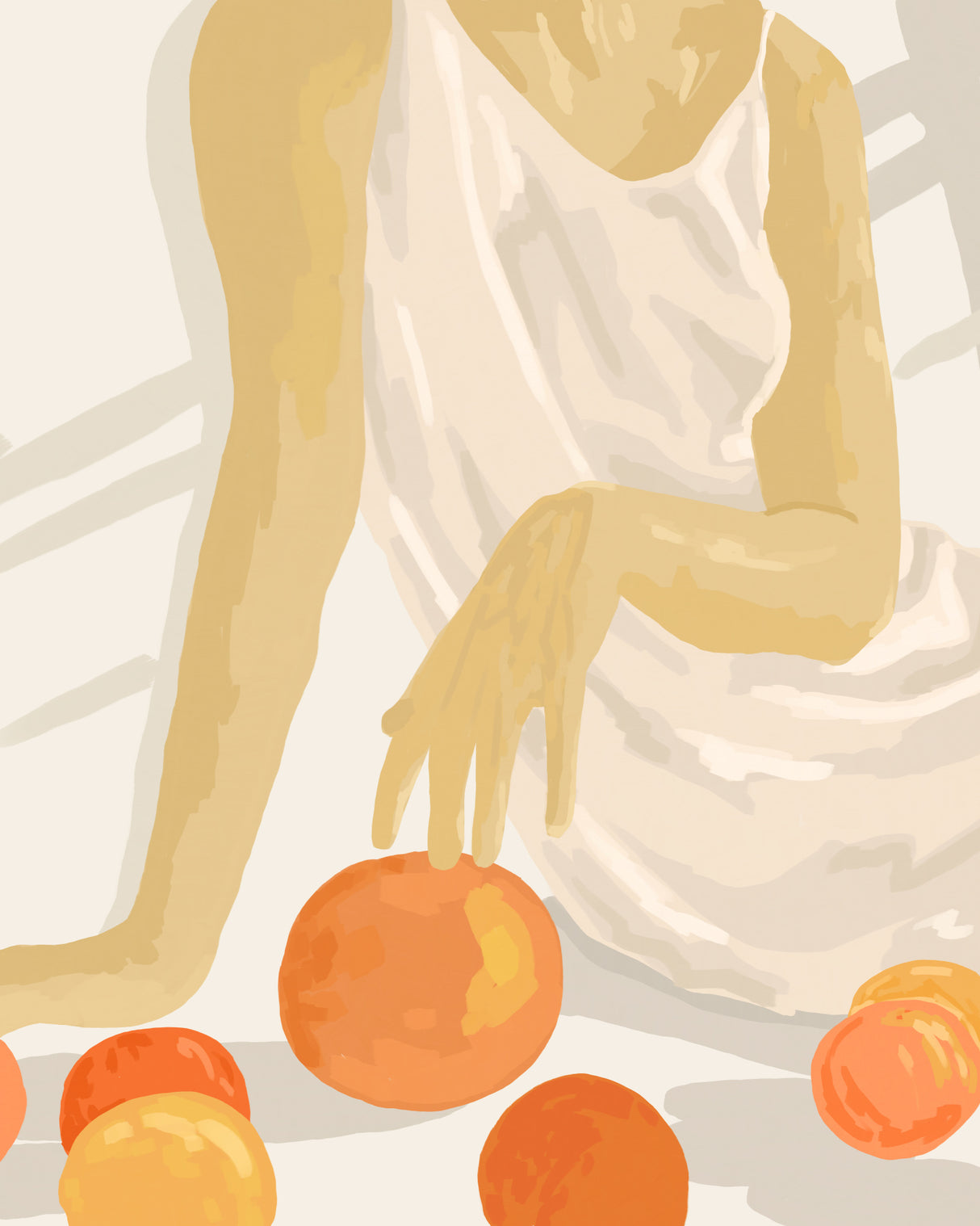 Tangerine Grace Poster och Canvastavla