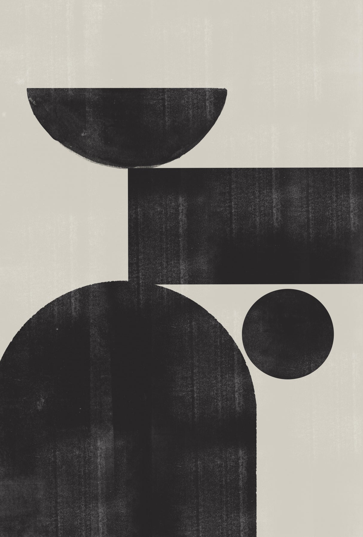 Shape Study No2. Poster och Canvastavla