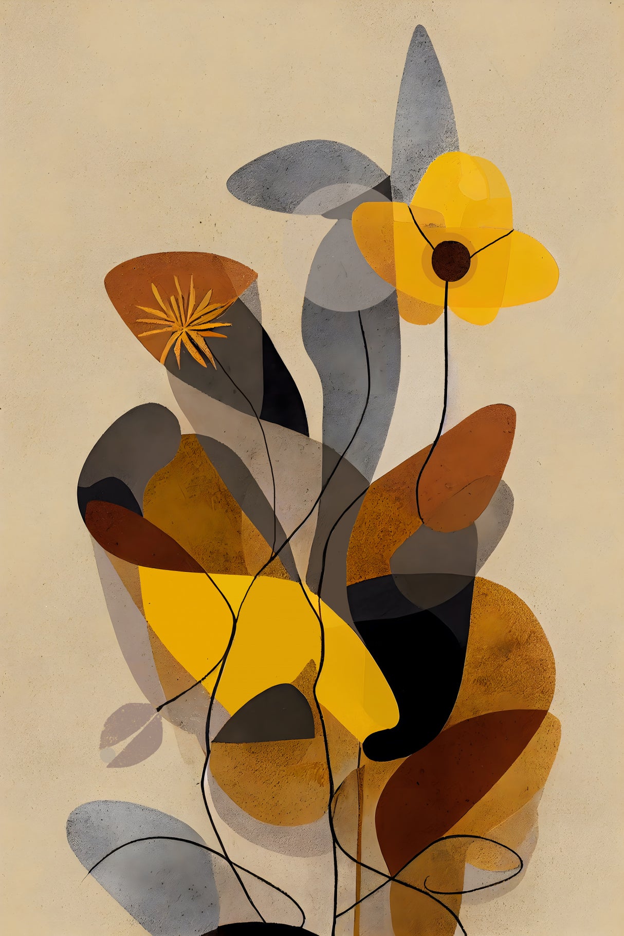 In My Summer Garden Poster och Canvastavla