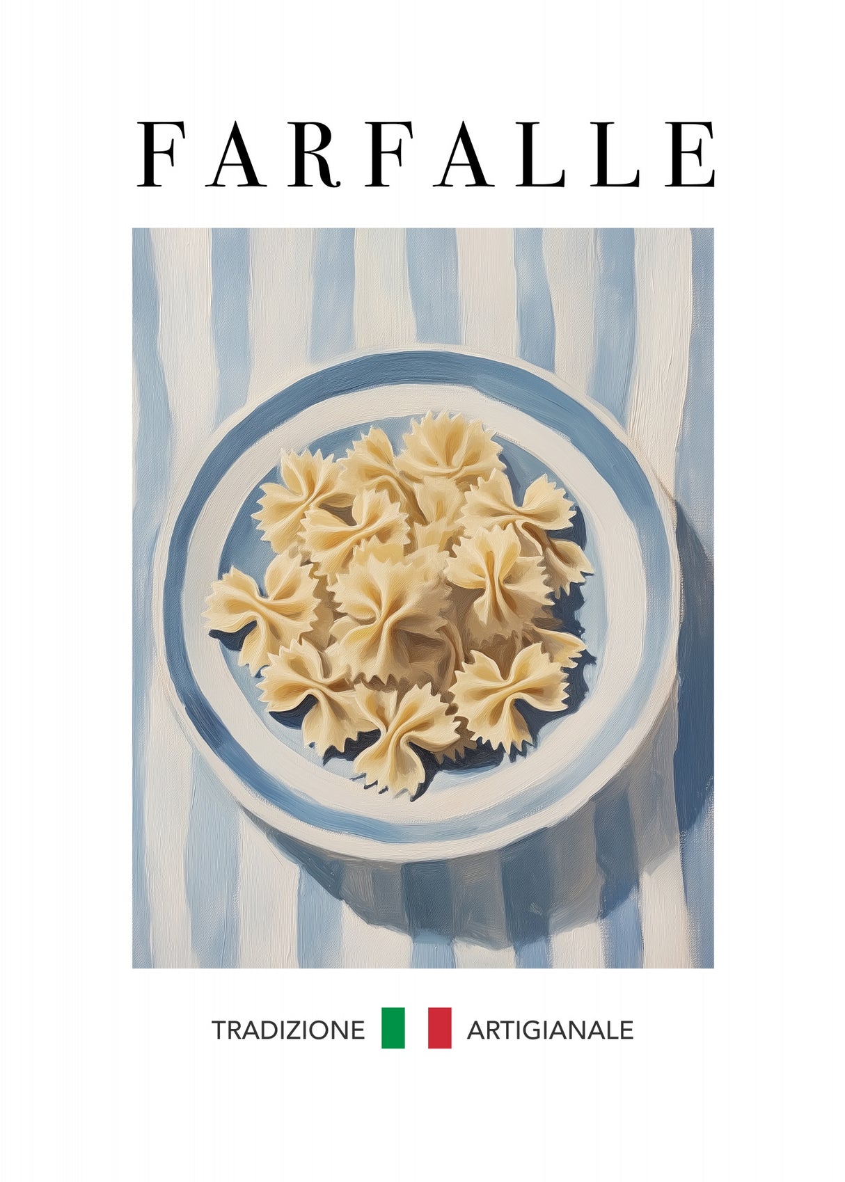 Farfalle Poster och Canvastavla