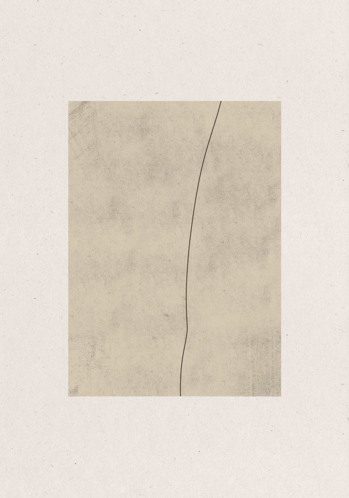 Minimalist Texture Paper No.1 Poster och Canvastavla