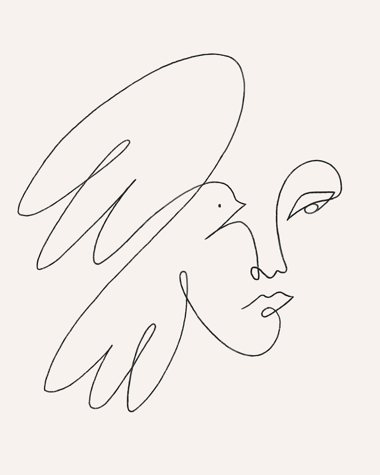 Dove Poster och Canvastavla