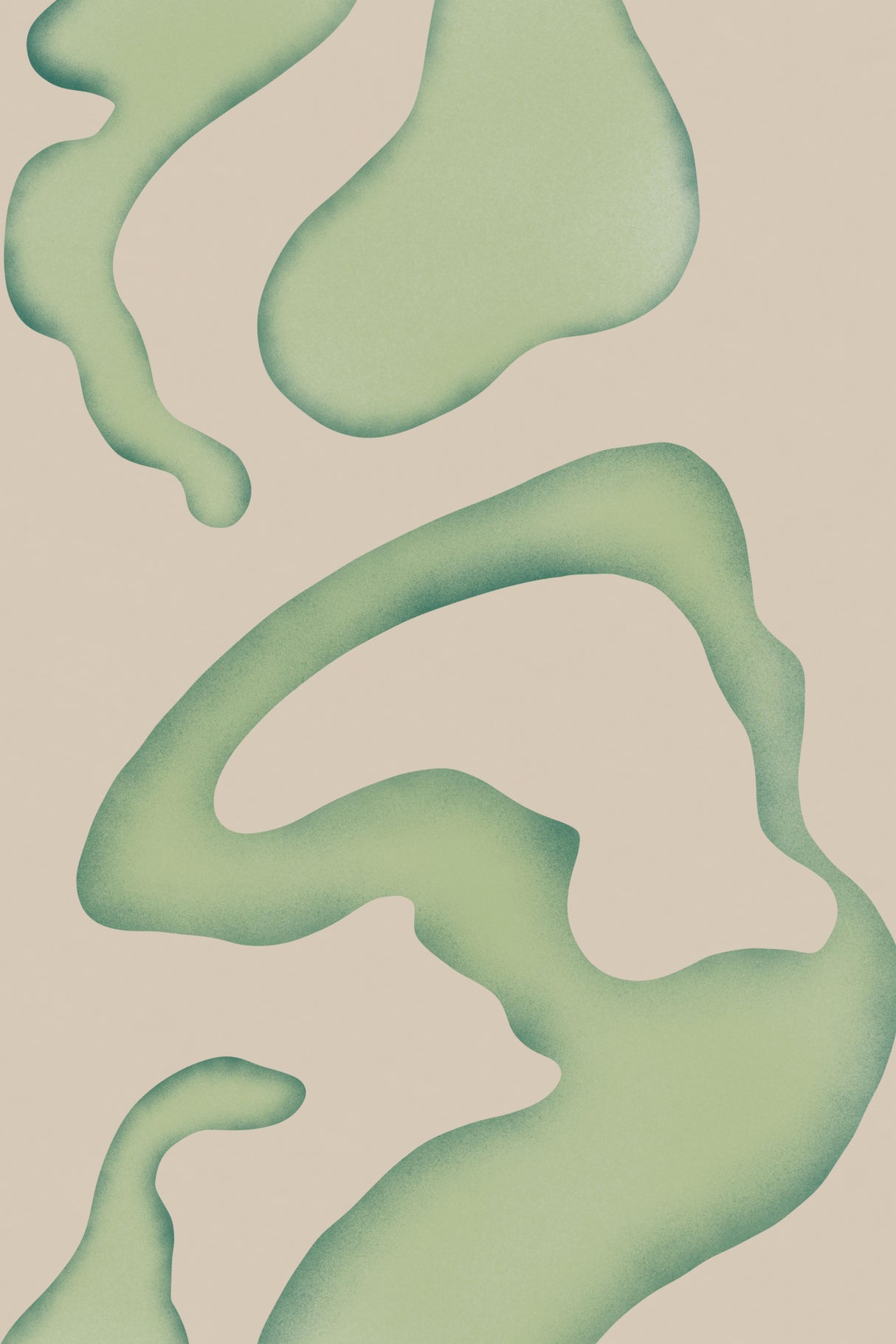 Abstract liquid 04 Poster och Canvastavla