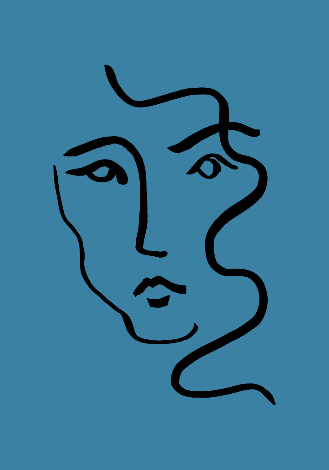 Portrait 02 Poster och Canvastavla