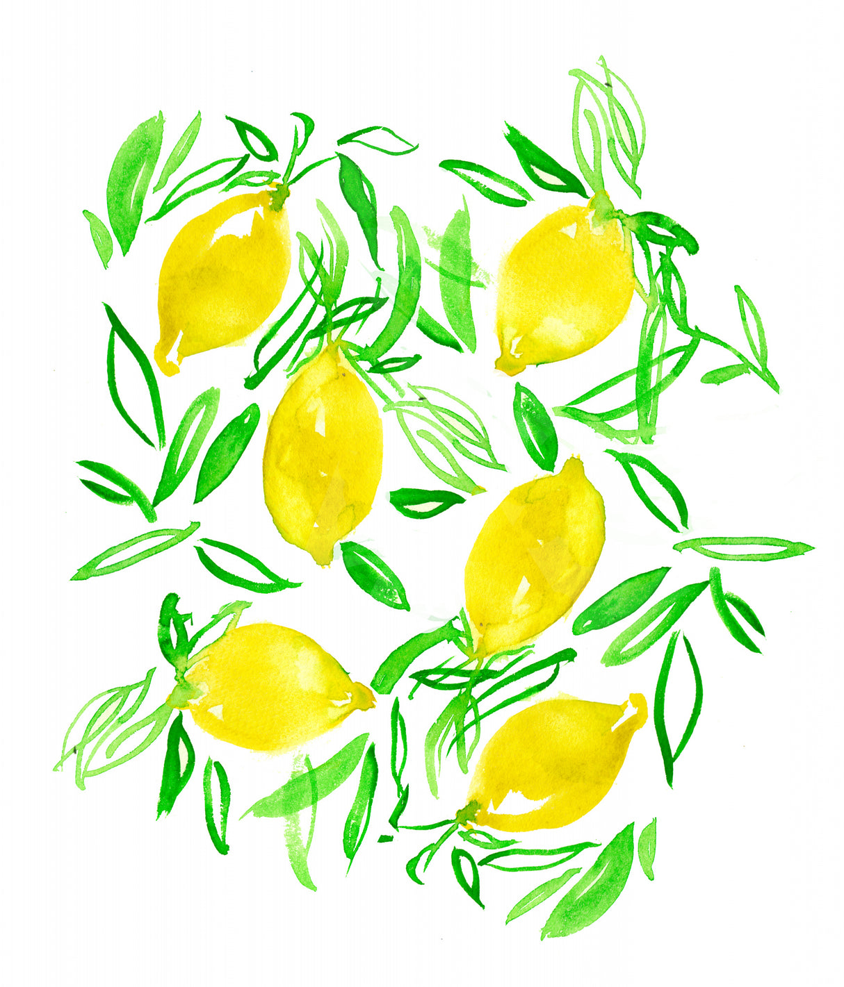 Lemons Poster och Canvastavla