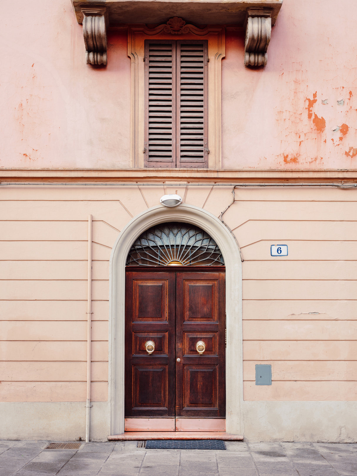 Bologna in Pink | Italy travel photography Poster och Canvastavla