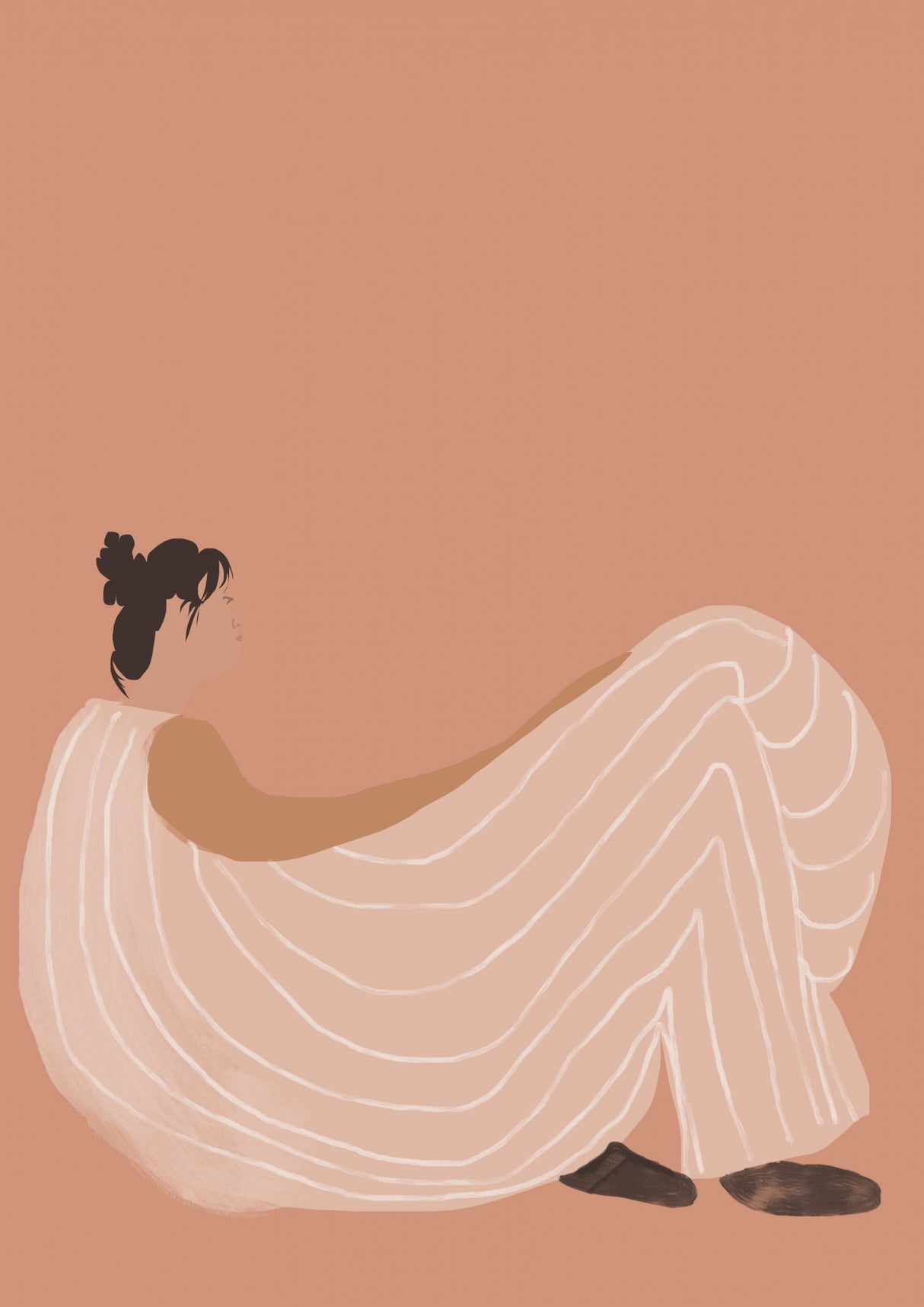 Basked Sun Poster och Canvastavla