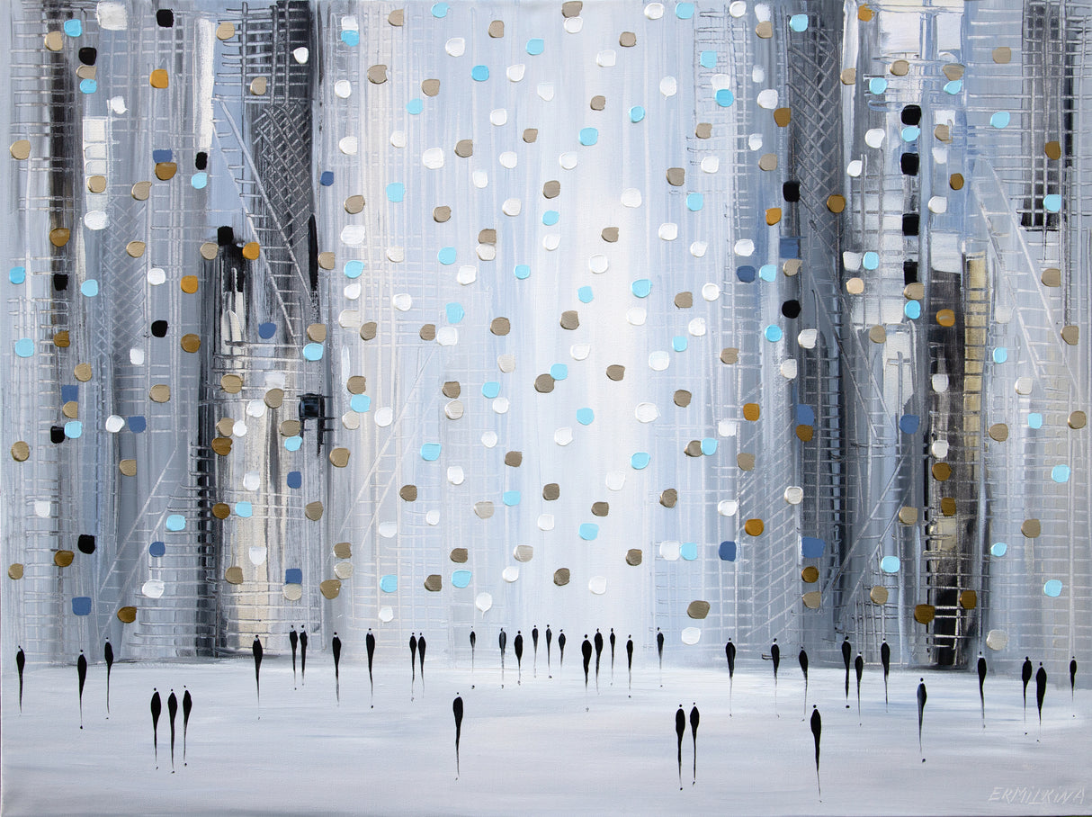 Ermilkina City 30x40 Acrylic Poster och Canvastavla