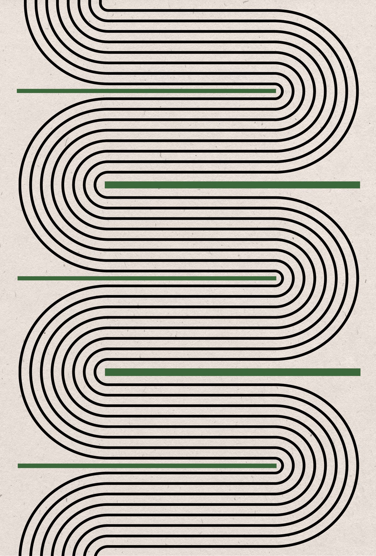 Modern Contemporary Balance Poster och Canvastavla