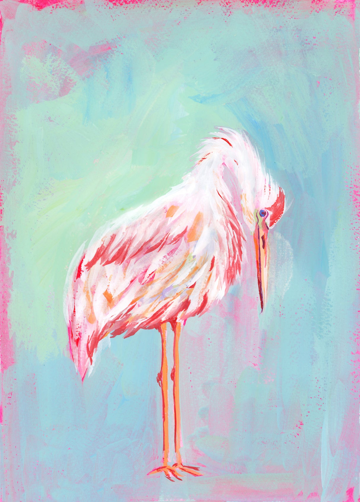 15 Lucreciacaporale Gracefulblush Poster och Canvastavla