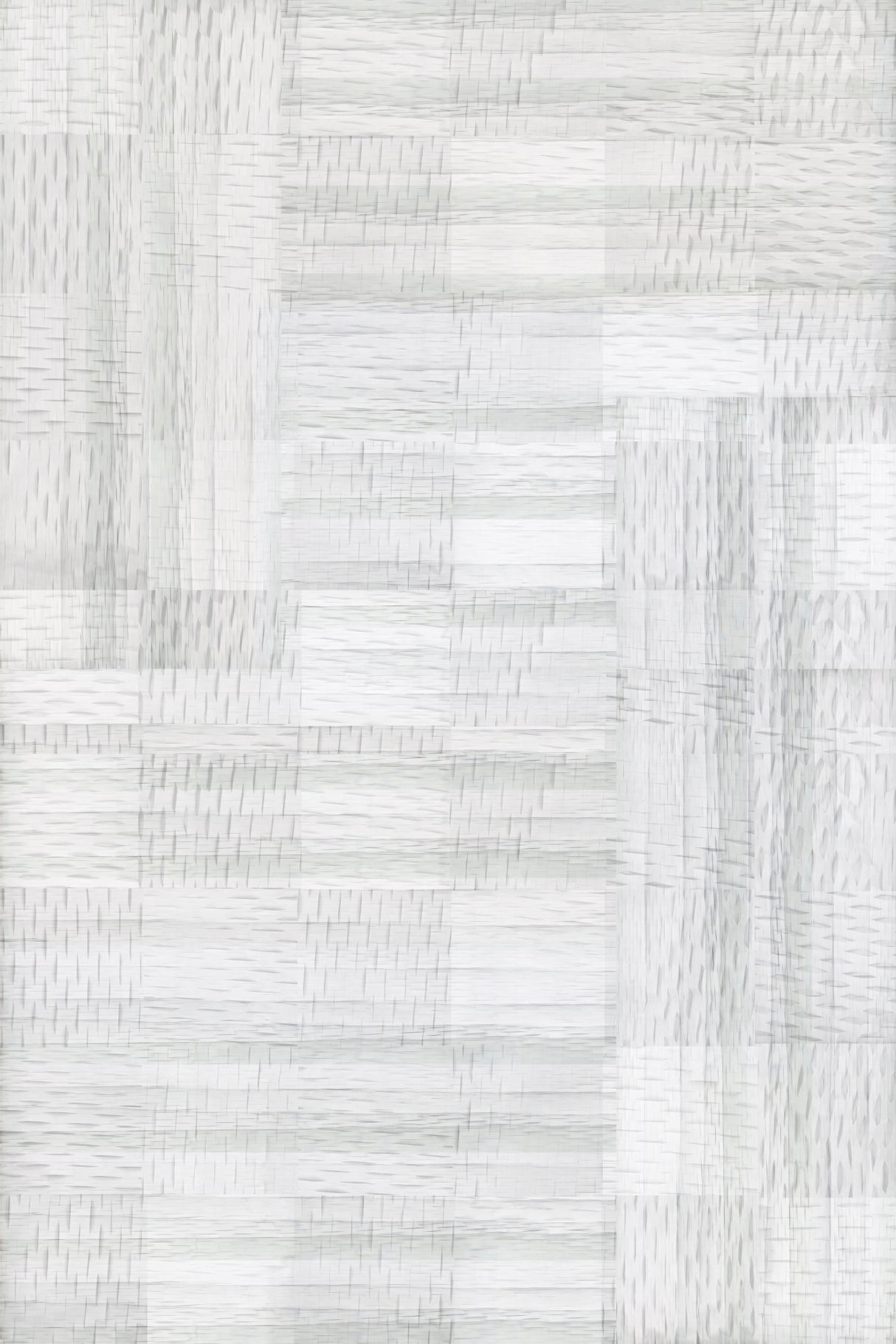 White Woven Blocks 1 Poster och Canvastavla